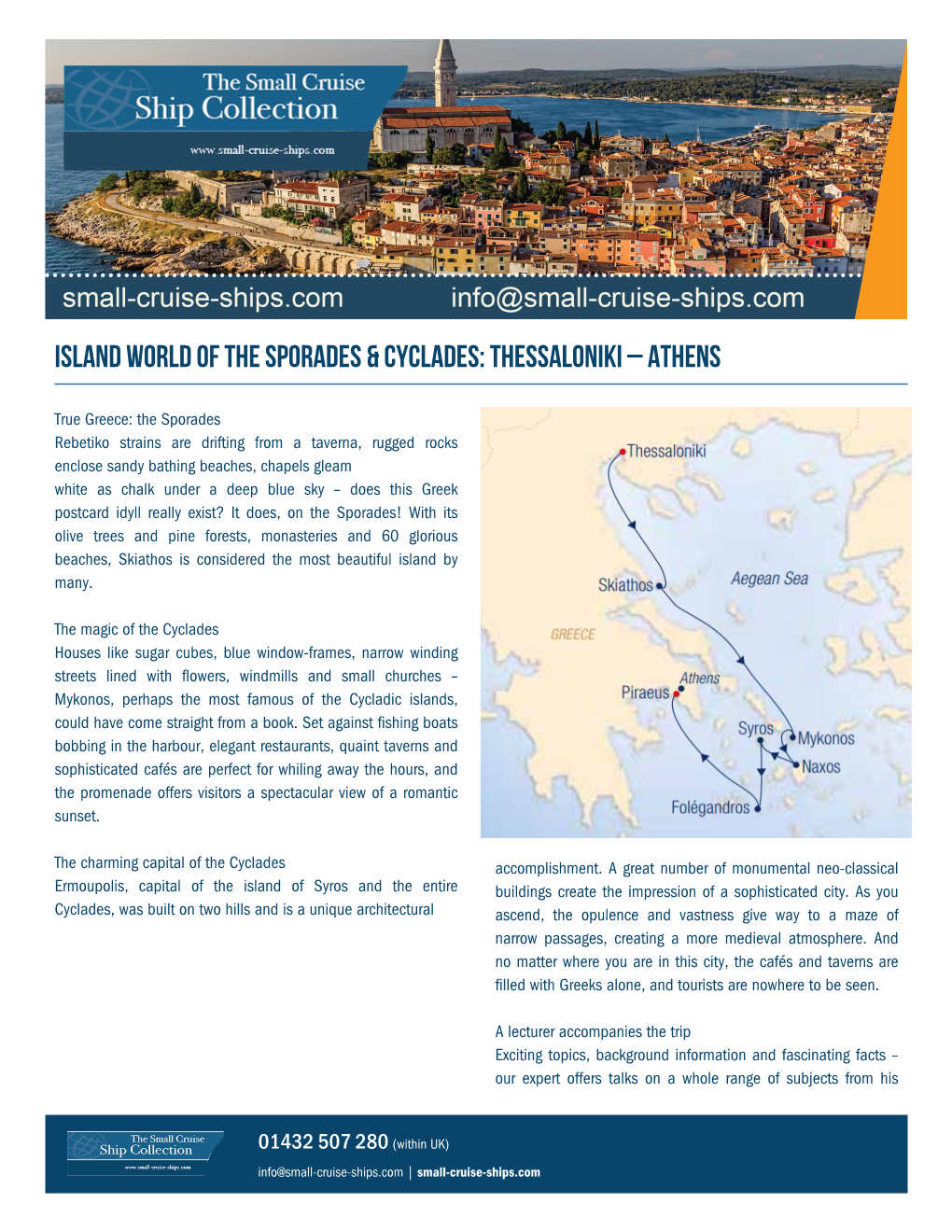 Island World of the Sporades & Cyclades: Thessaloniki