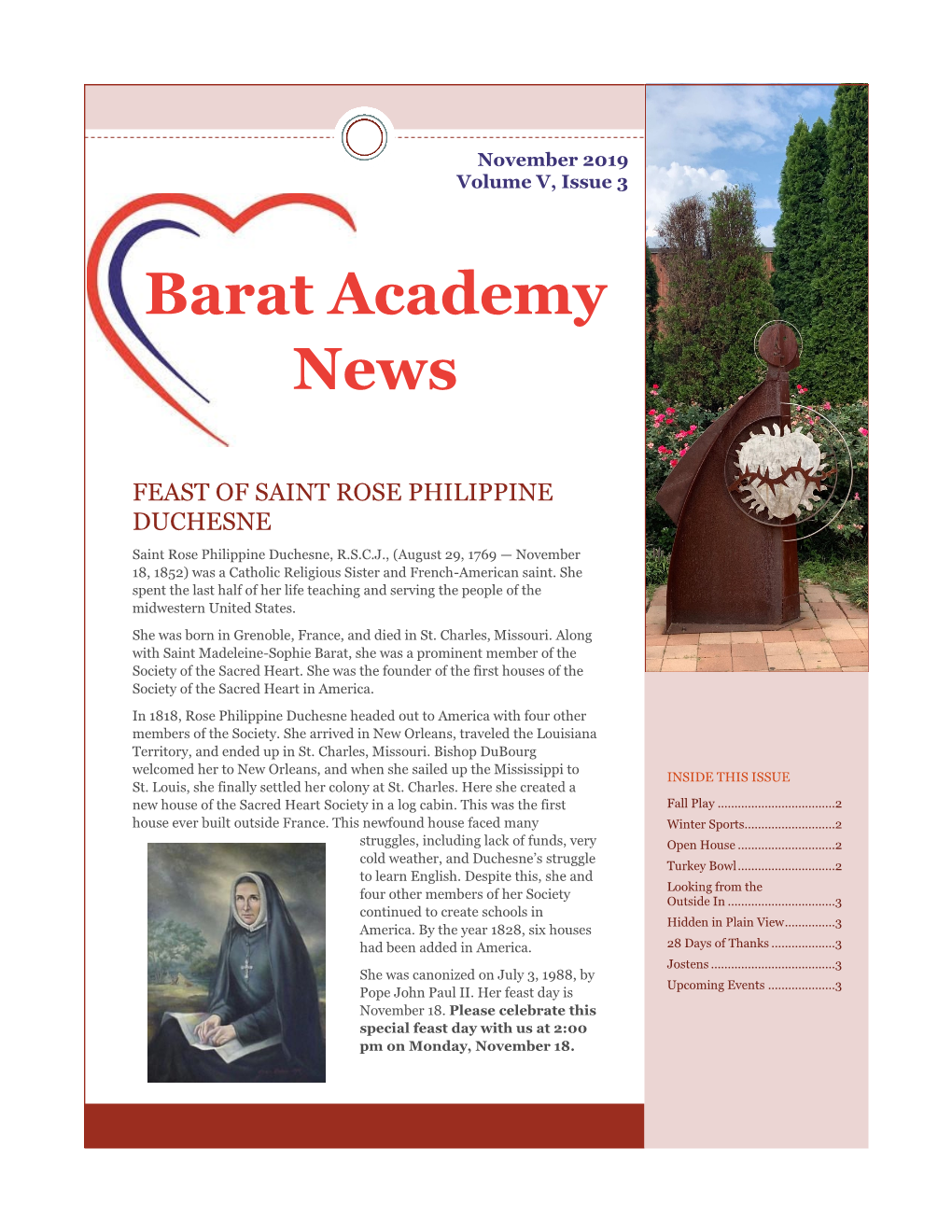 Barat Academy News