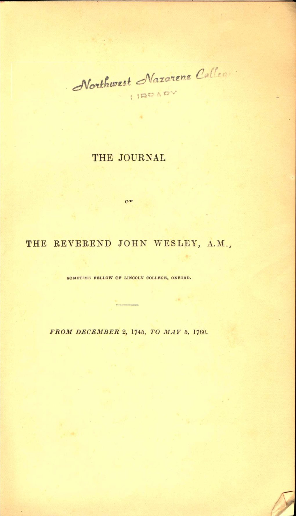 2.6.2 Journal Extract (Oct. 1743