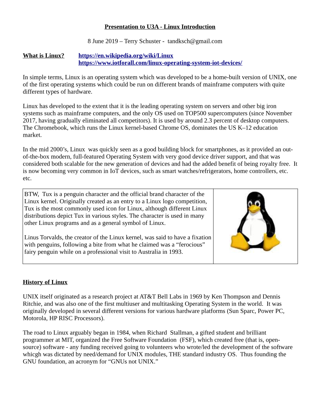 Introduction to Linux