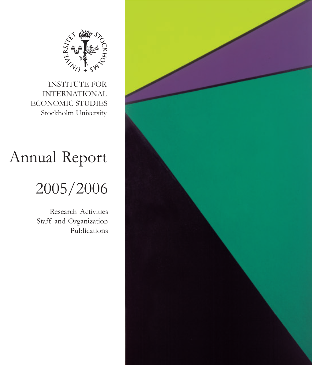 Annual Report 2005/2006