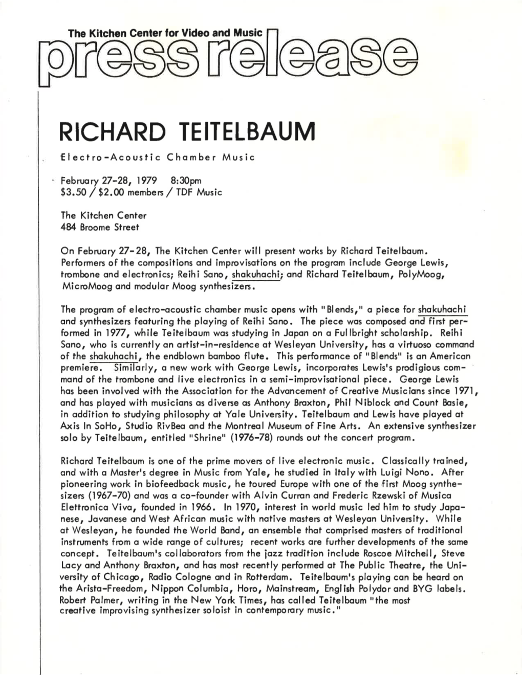 Richard Teitelbaum