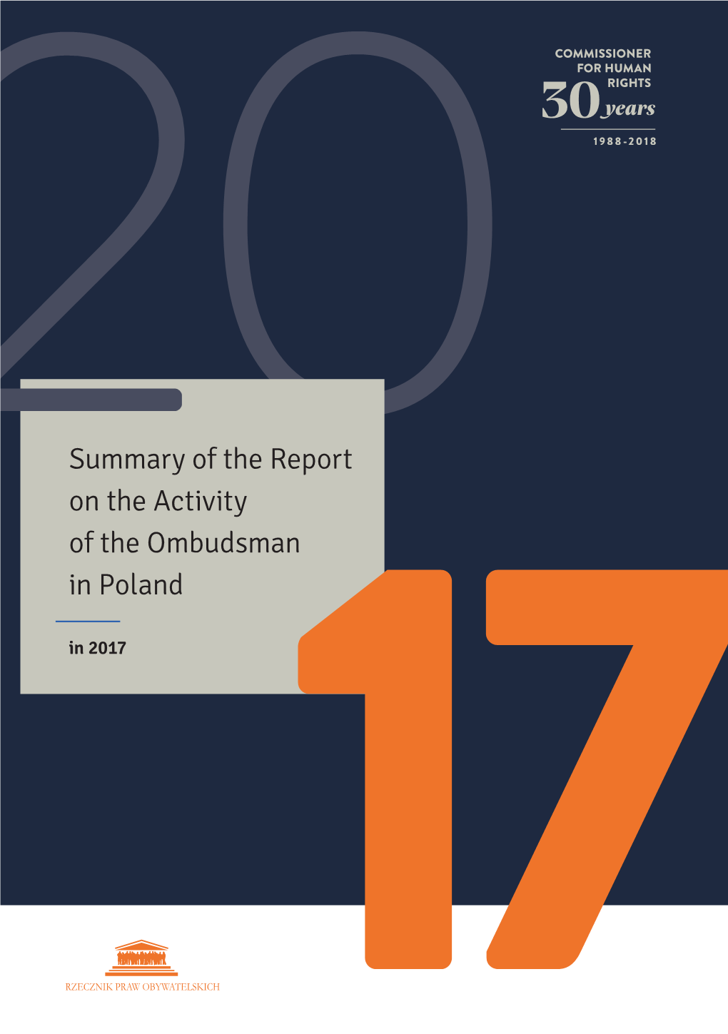 Summary of the Report on the Activity of the Ombudsman in Poland