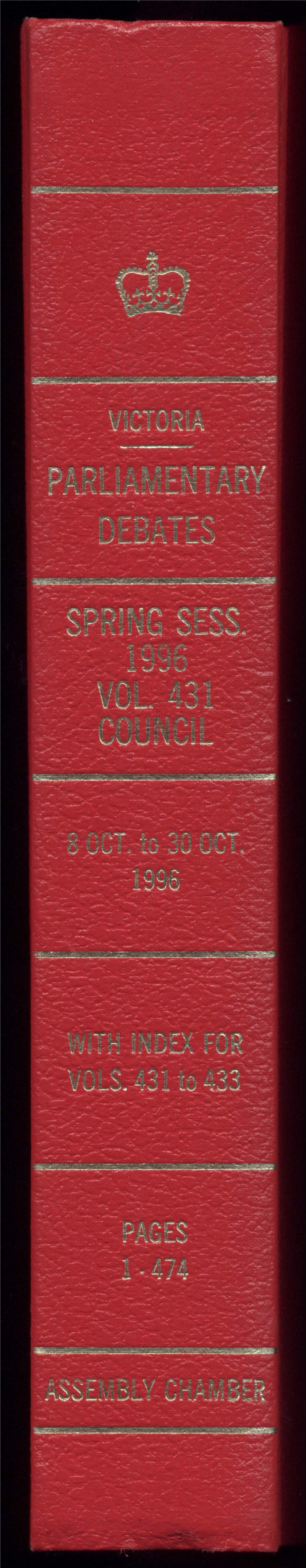 9 October 1996 Council