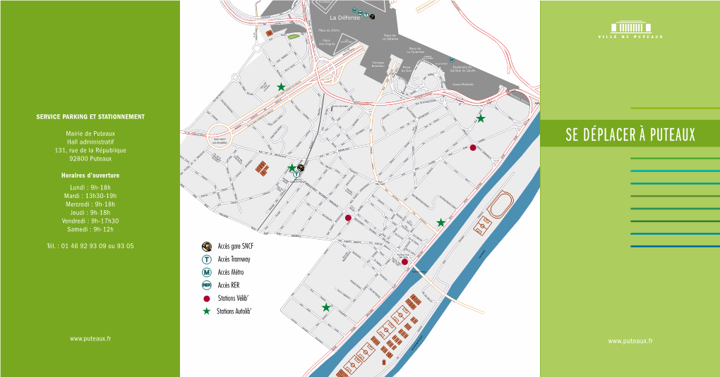 SE DÉPLACER À PUTEAUX 131, Rue De La République 92800 Puteaux