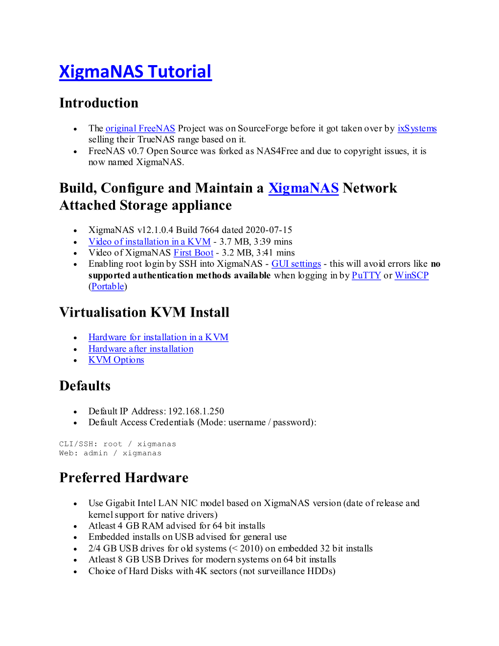 Xigmanas Tutorial.Pdf