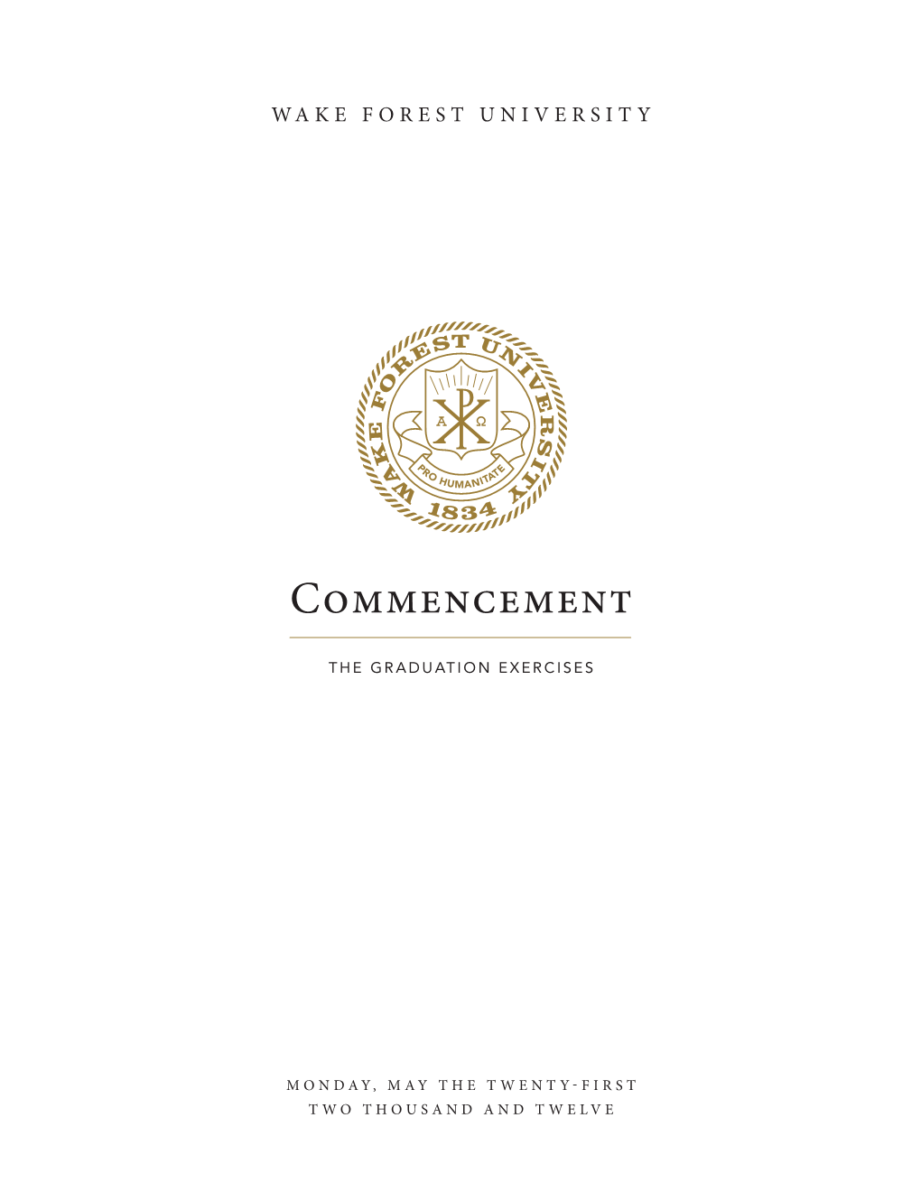 Commencement