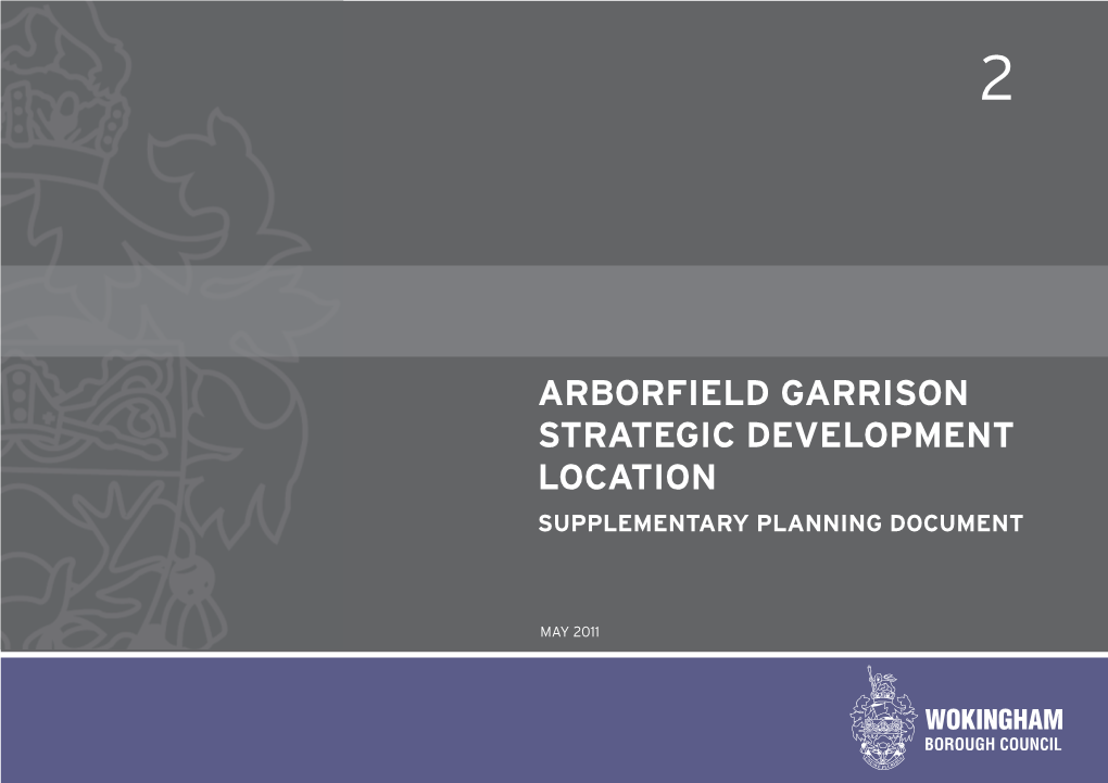 Arborfield Garrison Strategic Development Location Supplementary Planning Document