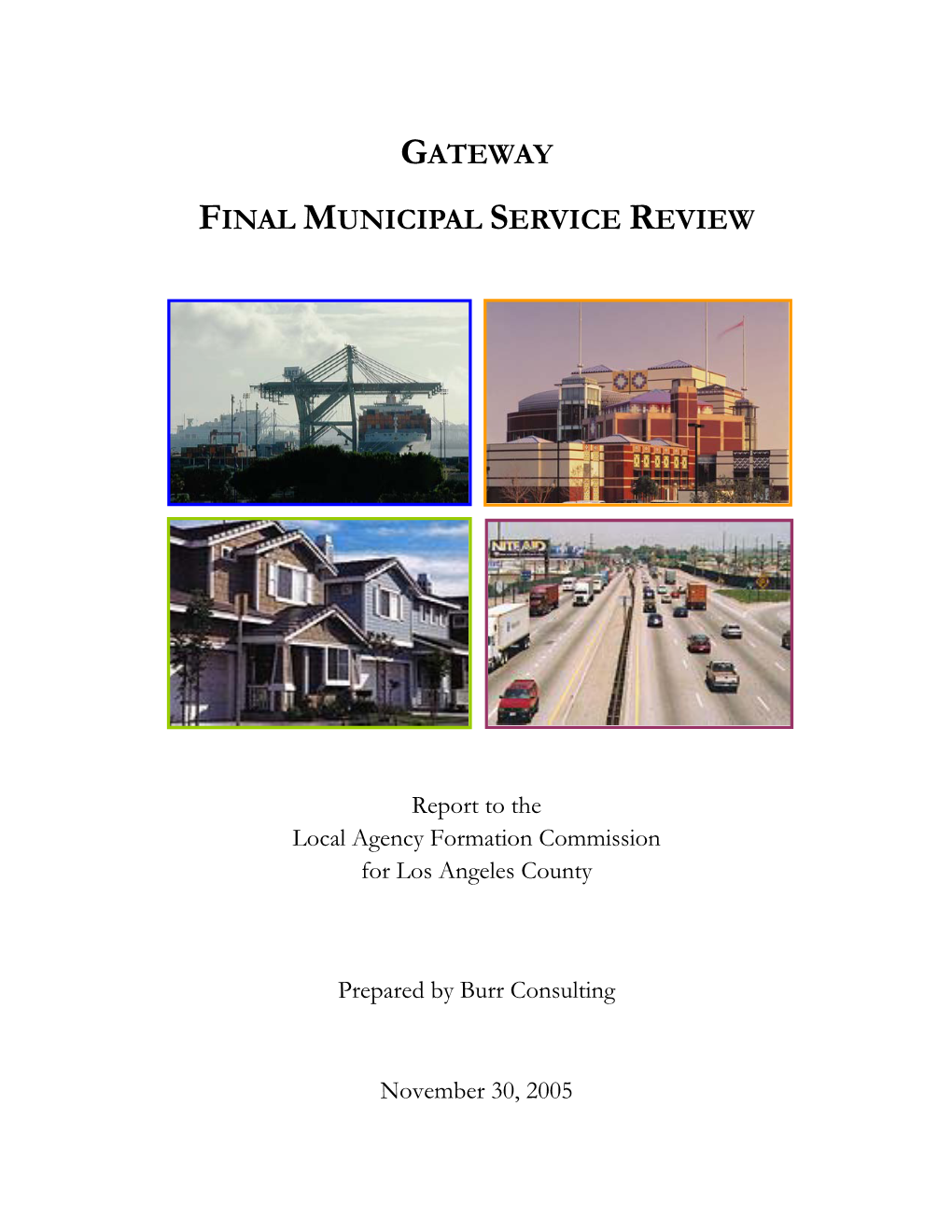 Gateway Final Municipal Service Review