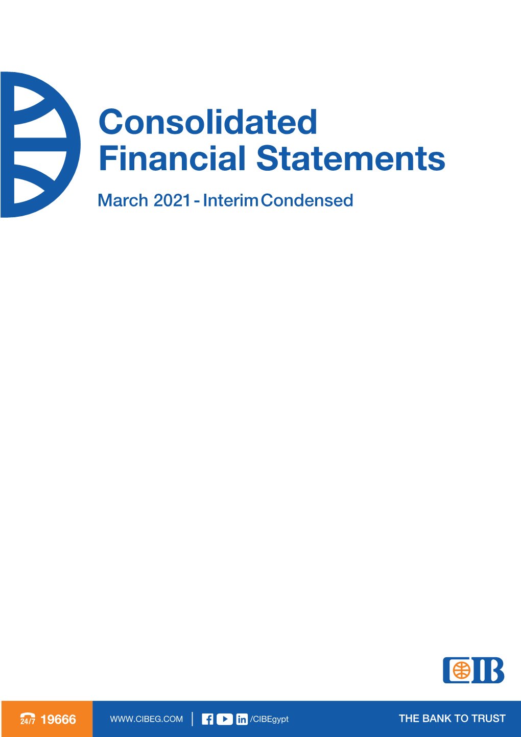 March 2021 - Interim Condensed