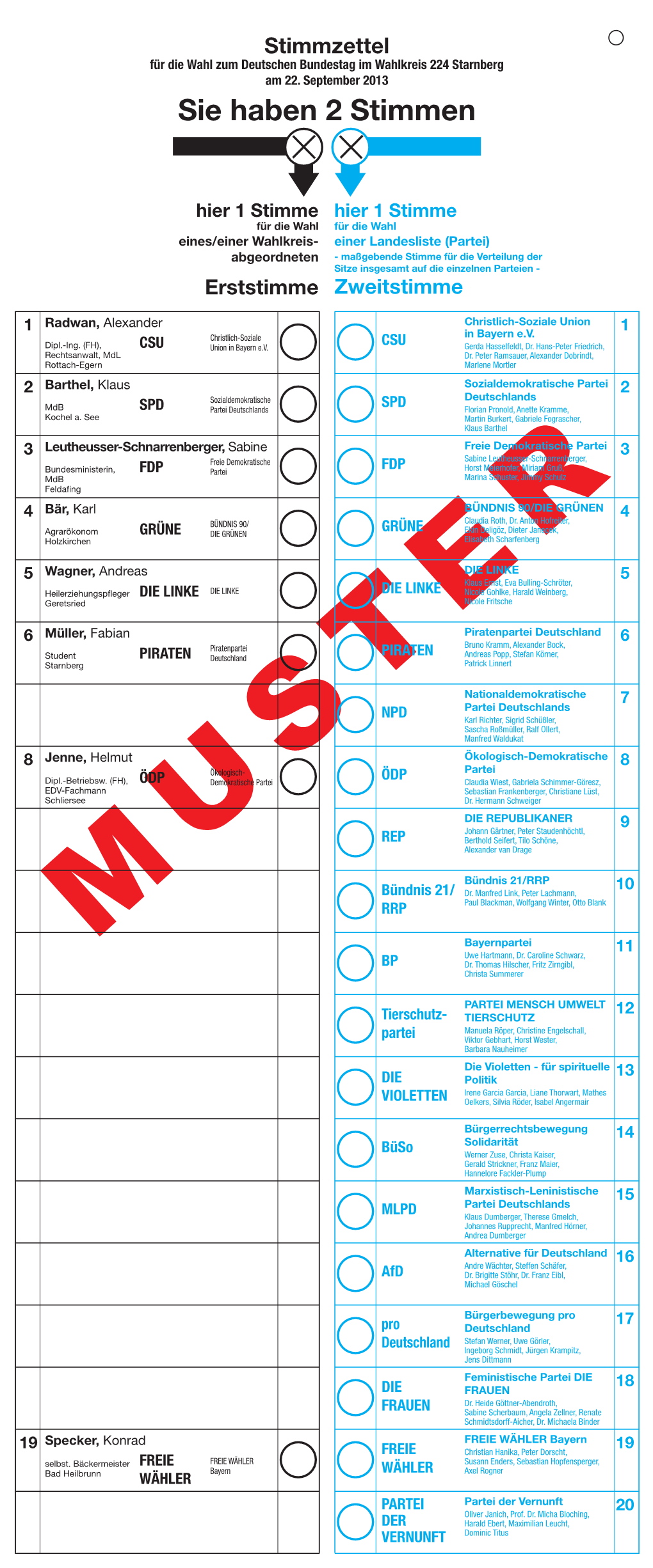 Stimmzettel Bundestagswahl 2013 130730.Indd