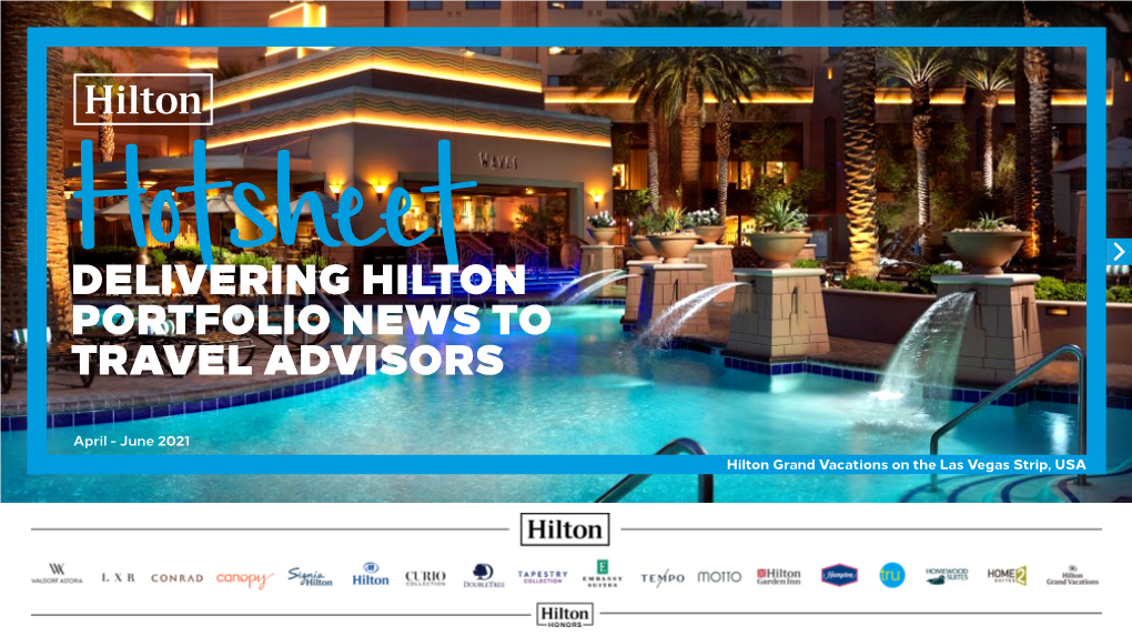 June 2021 Hilton Grand Vacations on the Las Vegas Strip