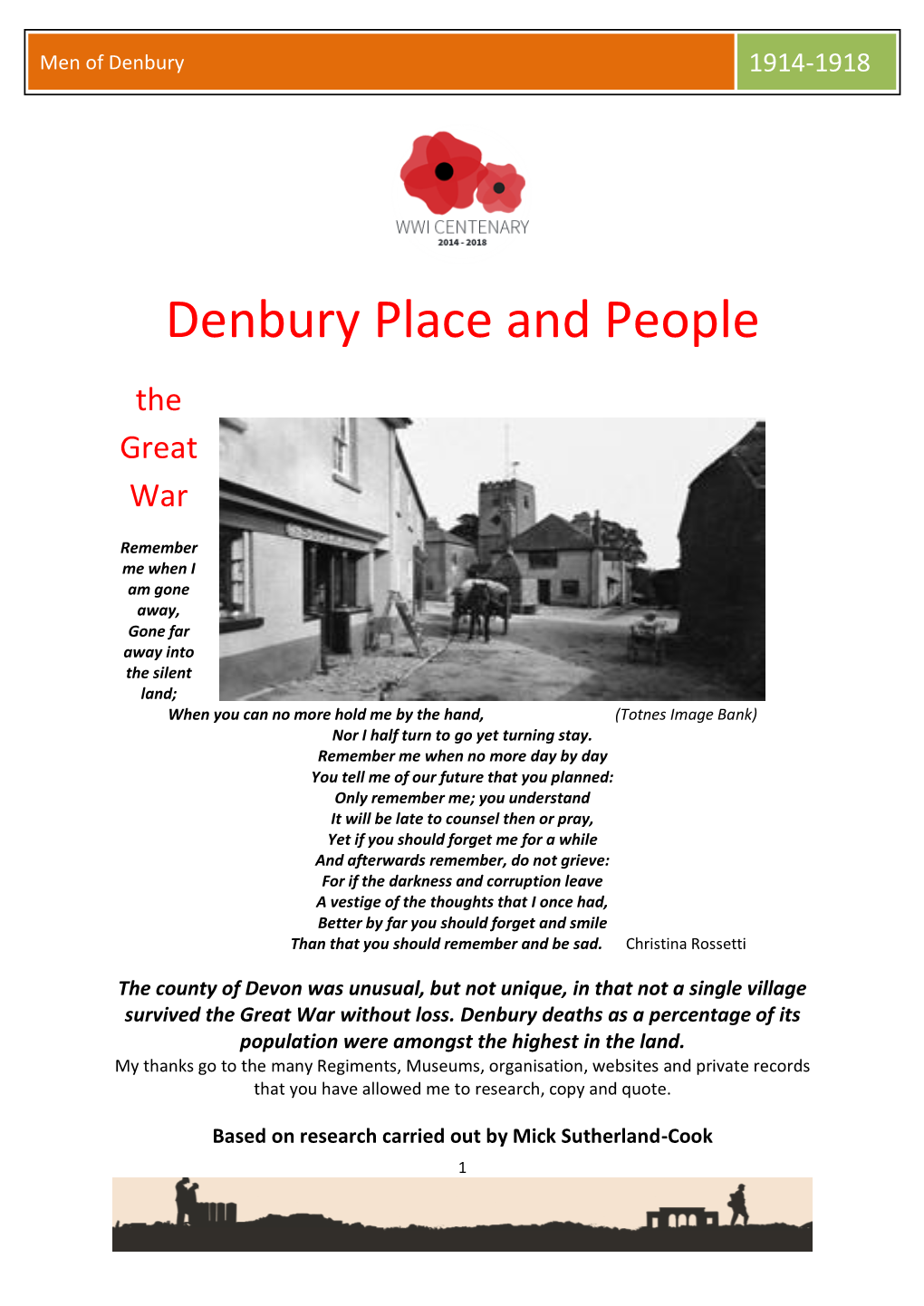 Denbury in the Great