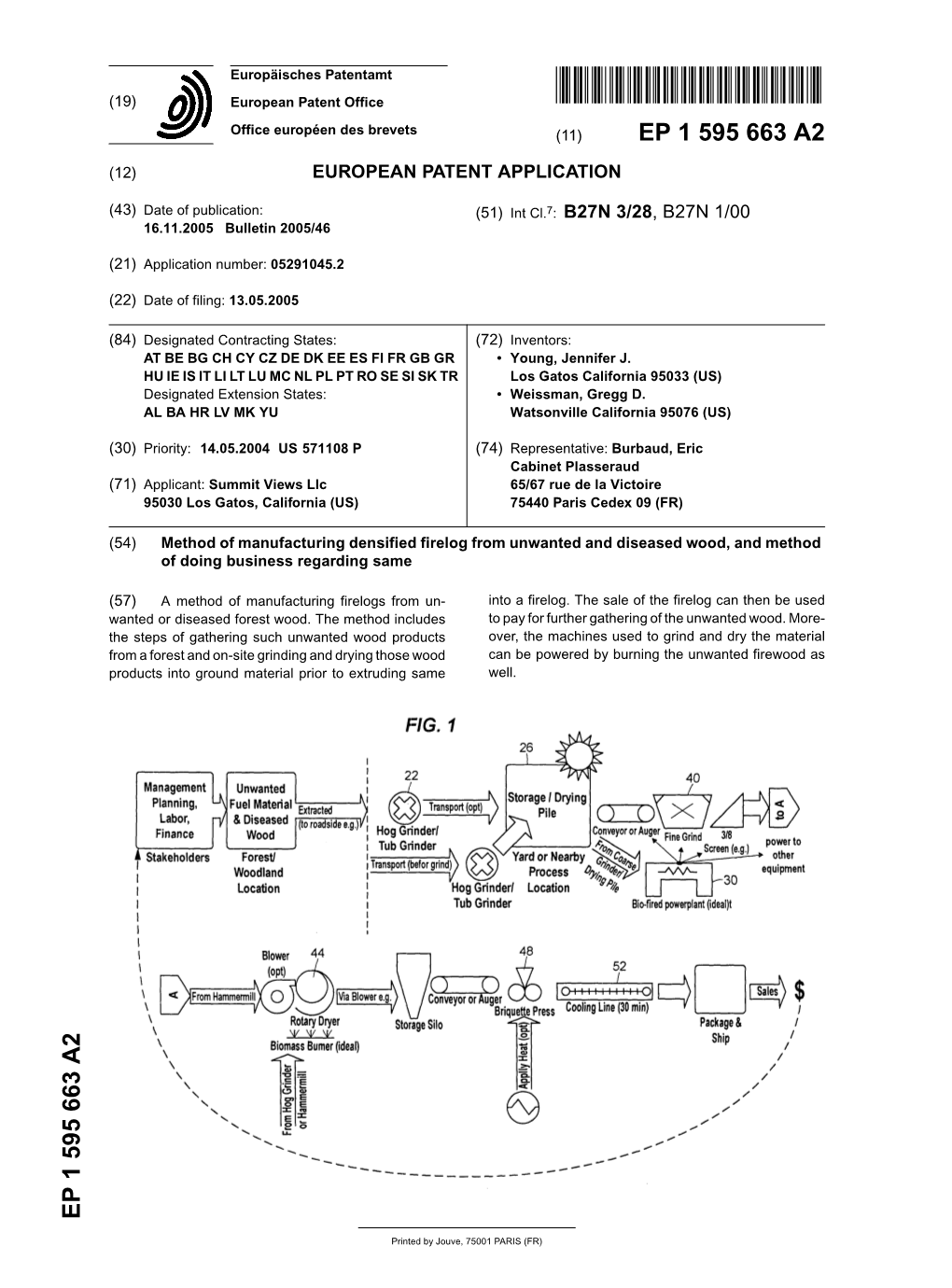 Method of Manufacturing Densified Firelog from Unwanted and Diseased Wood, and Method of Doing Business Regarding Same