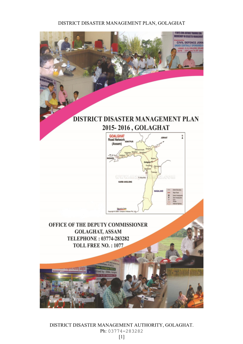 District Disaster Management Plan, 2011-12 Golaghat