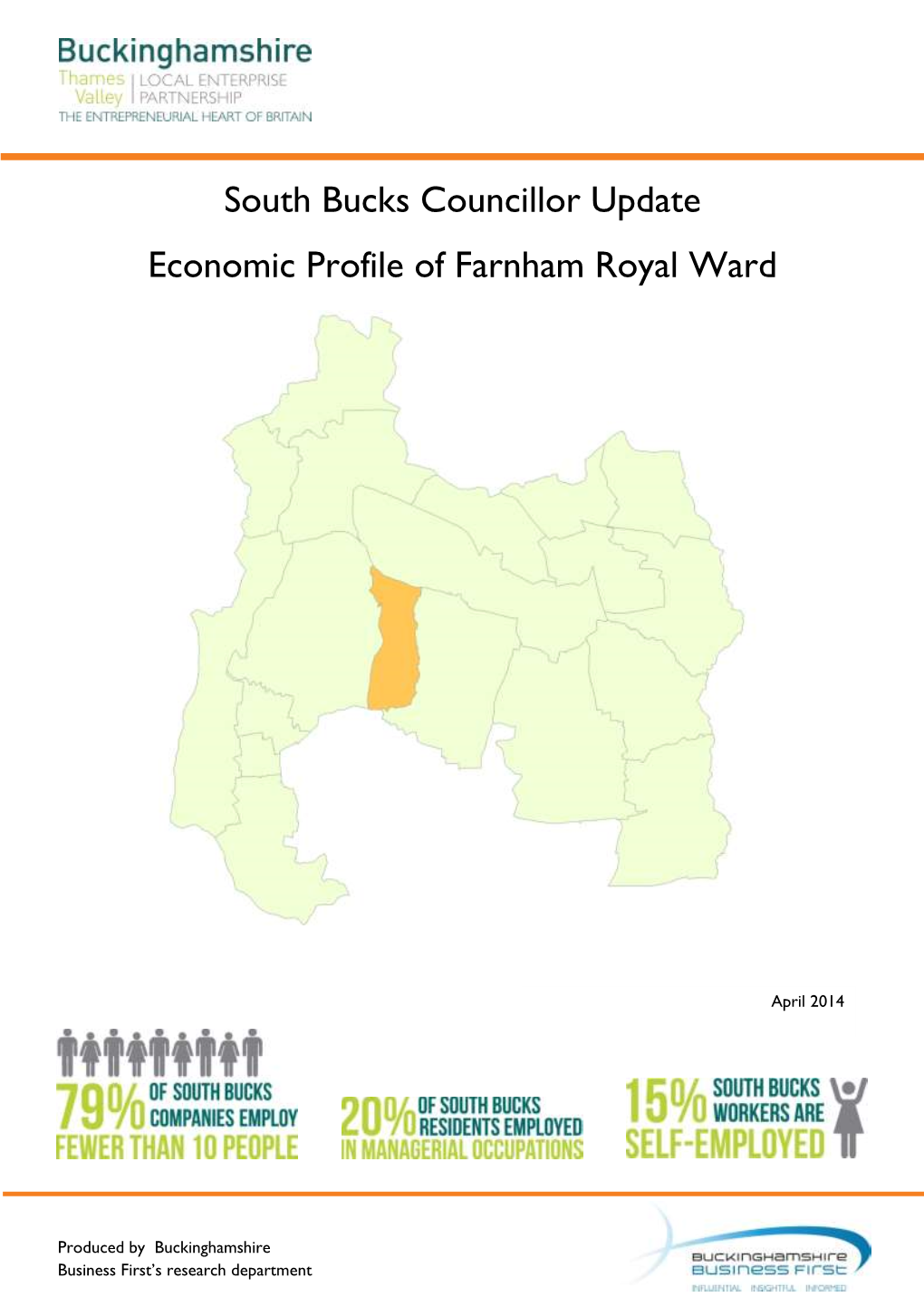 South Bucks Councillor Update Economic Profile of Farnham Royal Ward