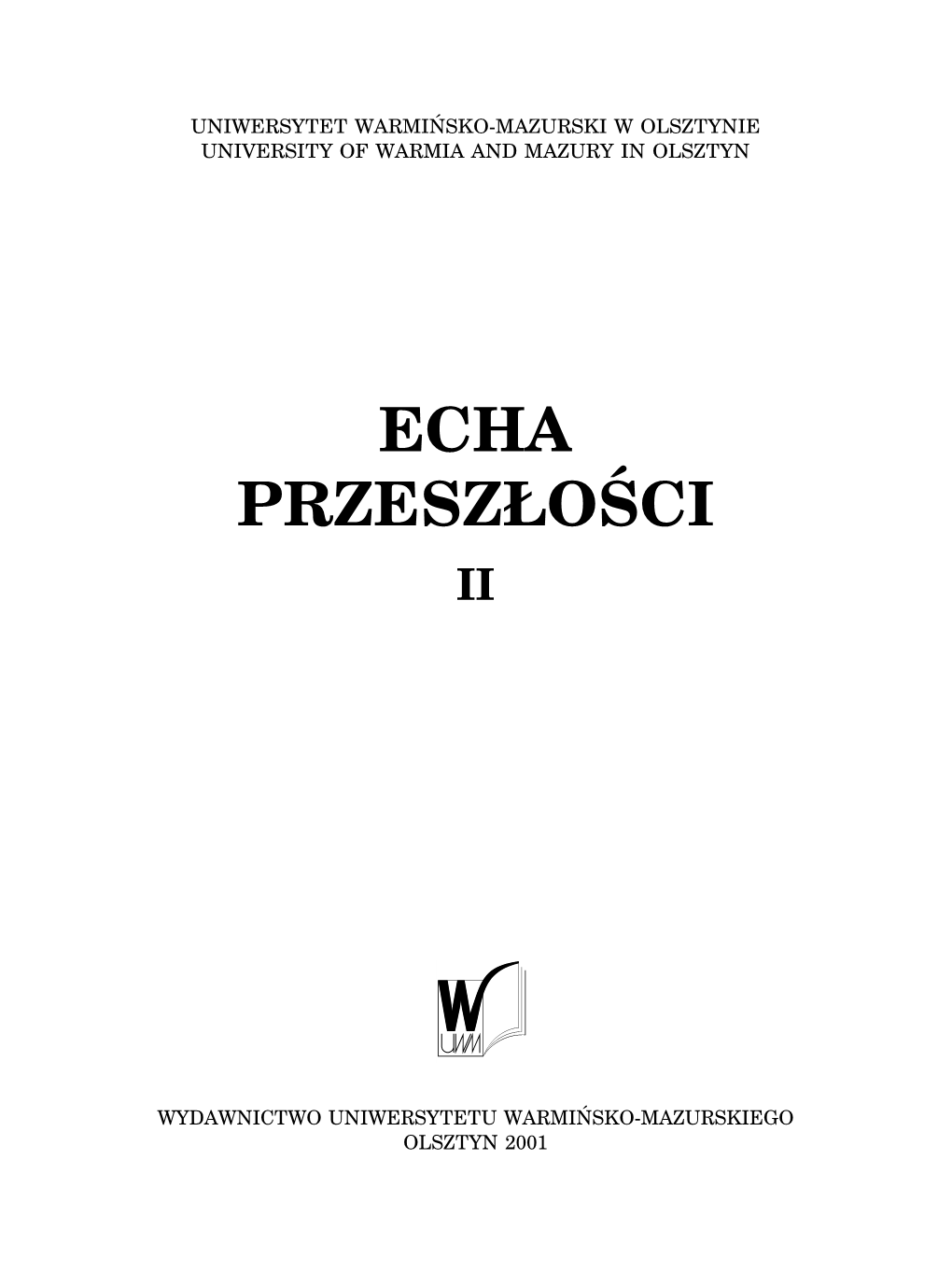 Echa Przeszłości Ii