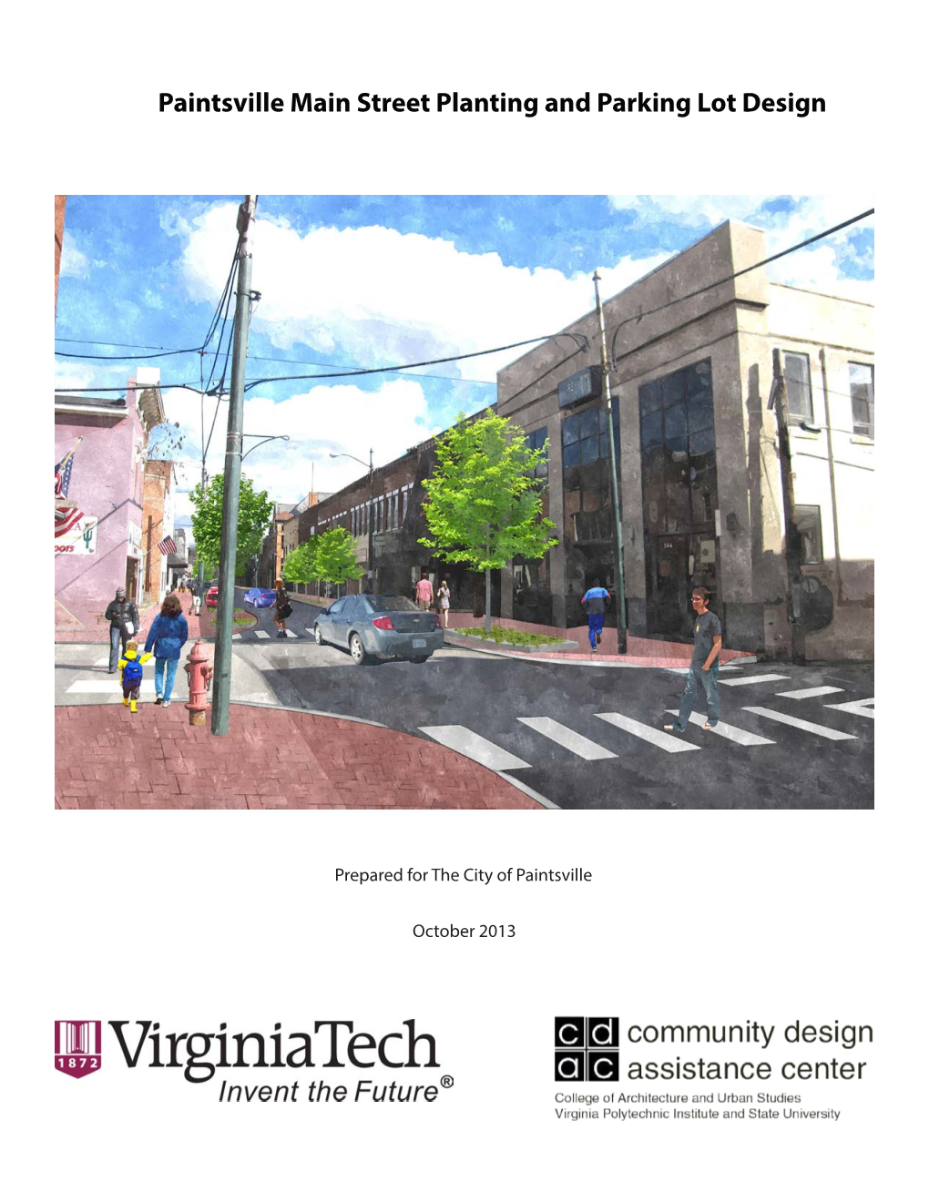 Paintsville Main Street Planting and Parking Lot Design