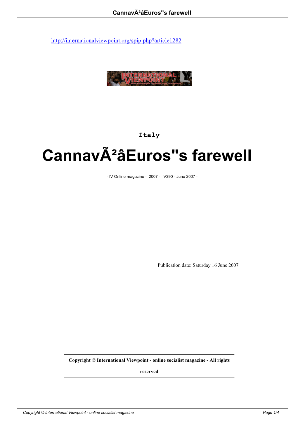 Cannavaaaa Aeur-Tm-S-Farewell A1282.Pdf (