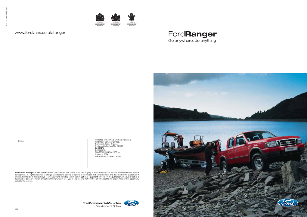 Ford Ranger Go Anywhere, Do Anything