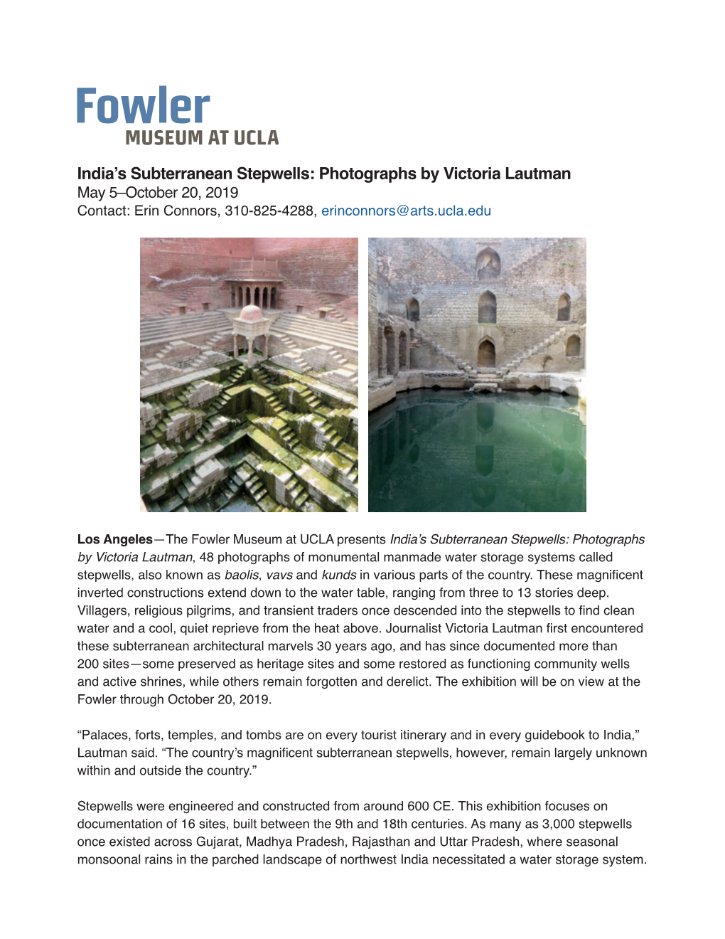 India's Subterranean Stepwells: Photographs by Victoria Lautman