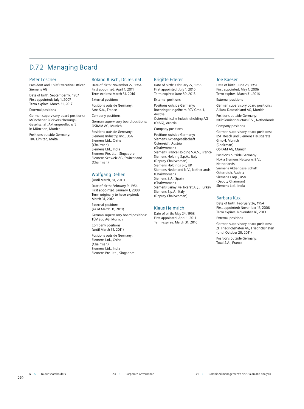 Siemens Annual Report 2011