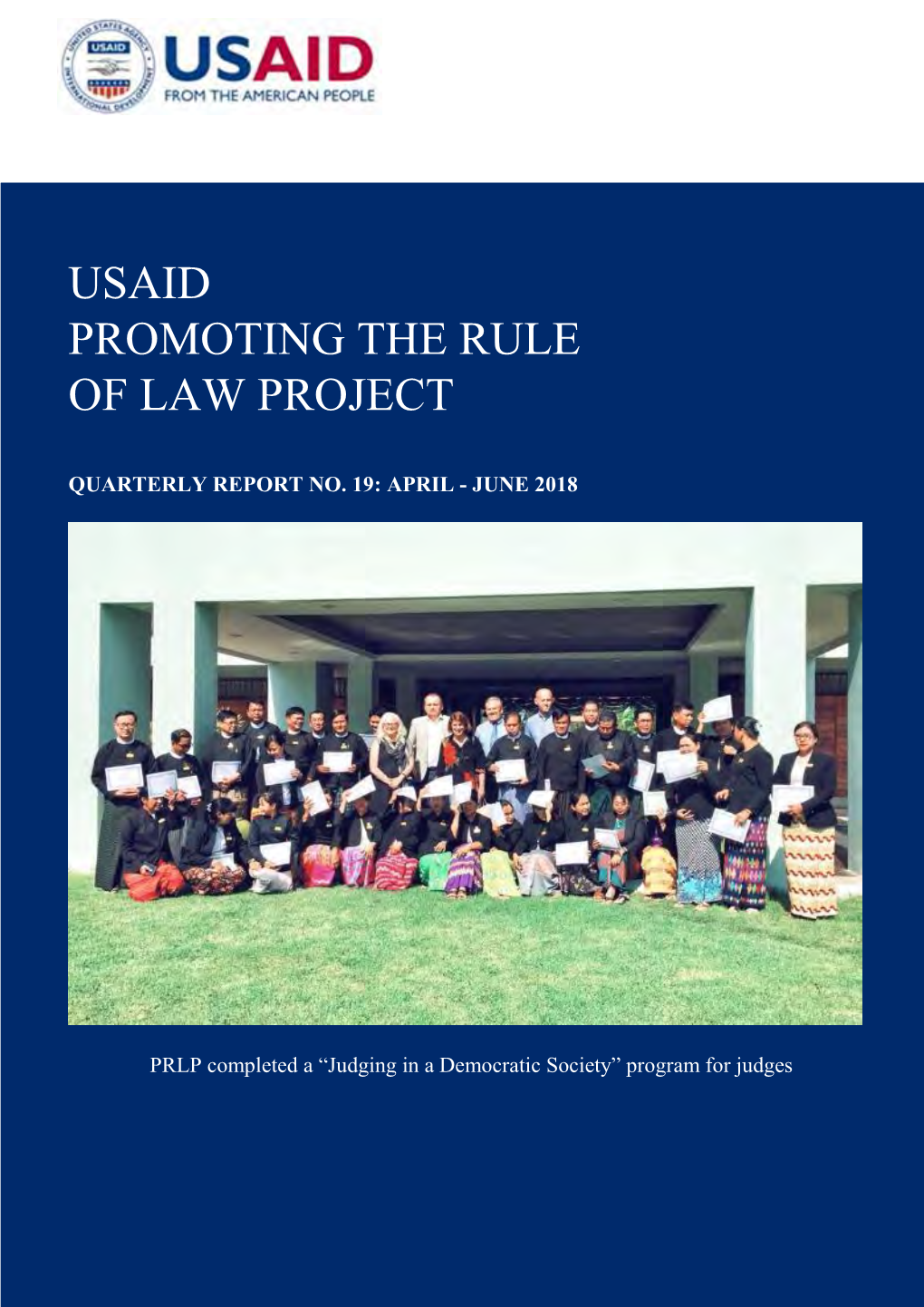 Usaid Promoting the Rule of Law Project