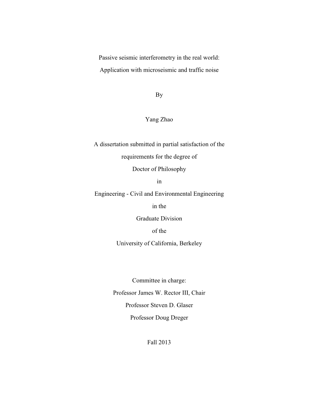 Passive Seismic Interferometry in the Real World: Application with Microseismic and Traffic Noise