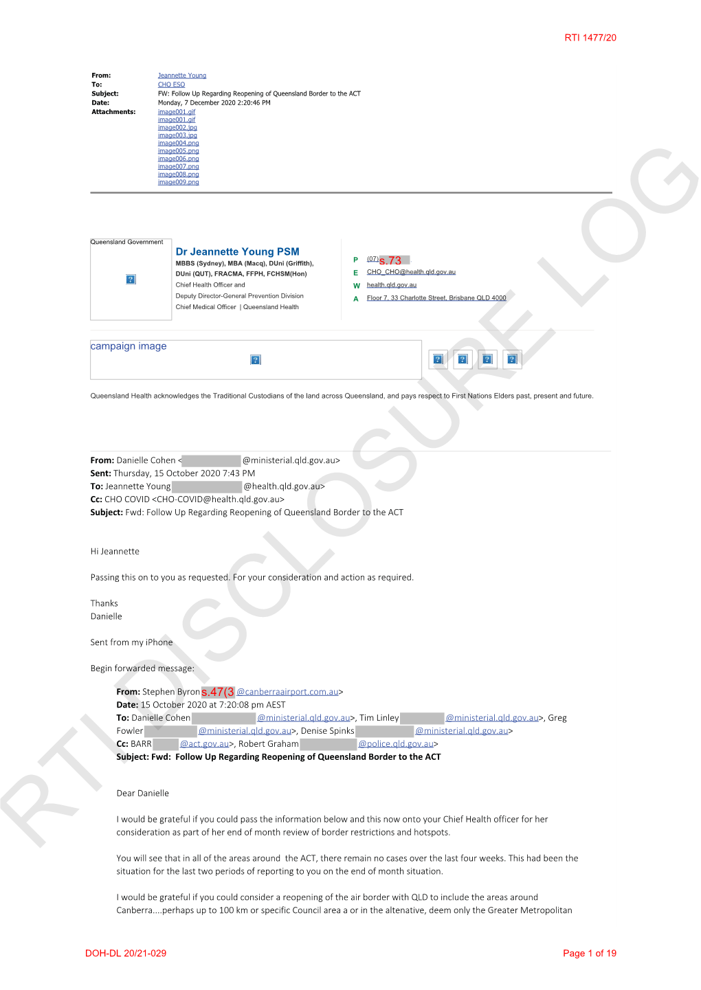 DOH-DL 20/21-029 Page 1 of 19 RTI 1477/20