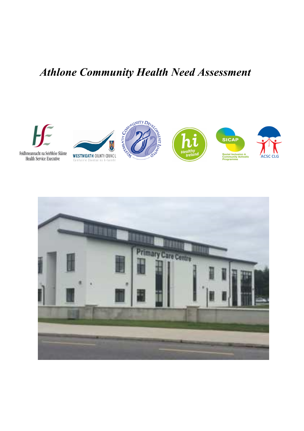 Athlone Community Health Need Assessment