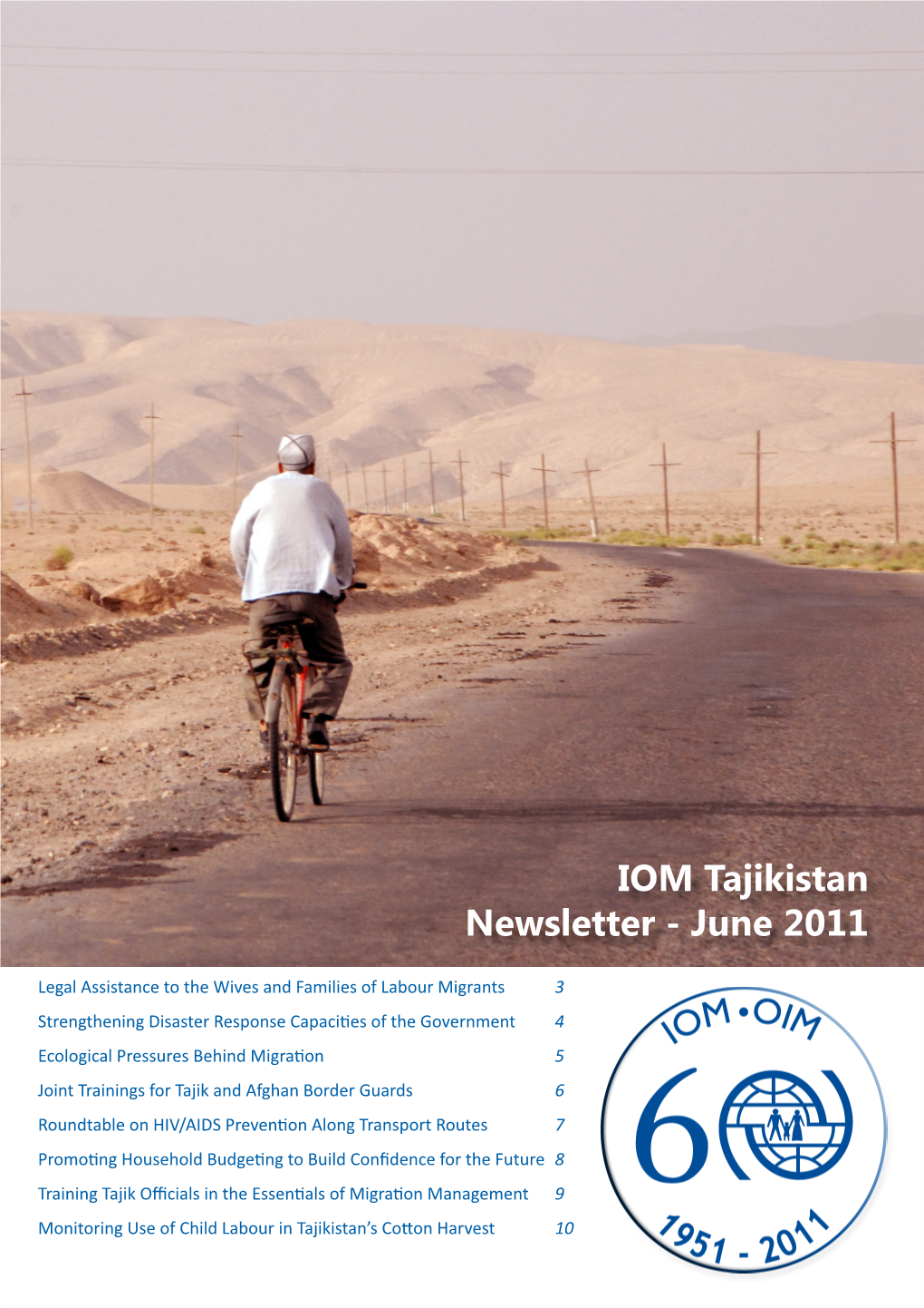 IOM Tajikistan Newsletter - June 2011