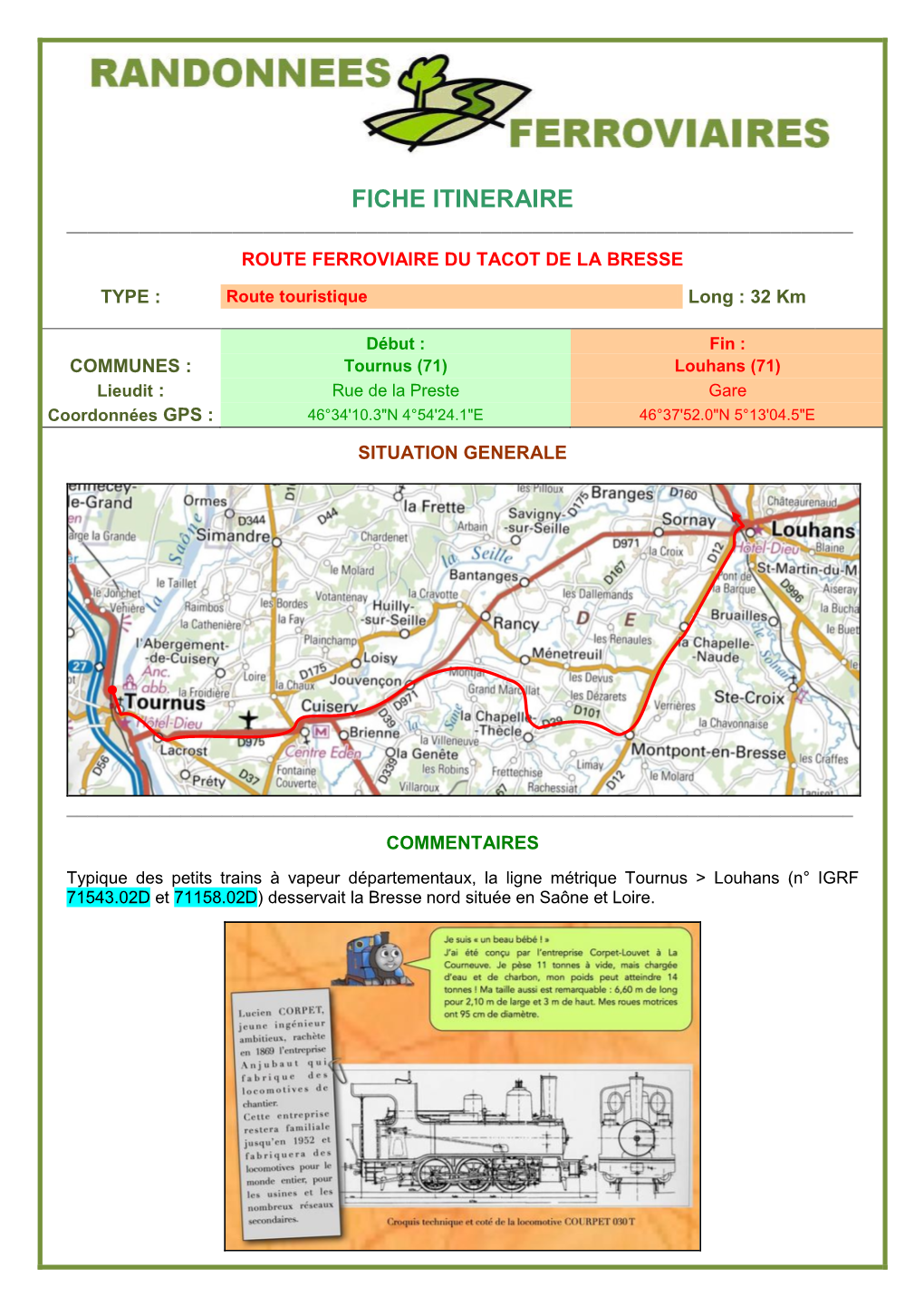 Route Ferroviaire Du Tacot De La Bresse