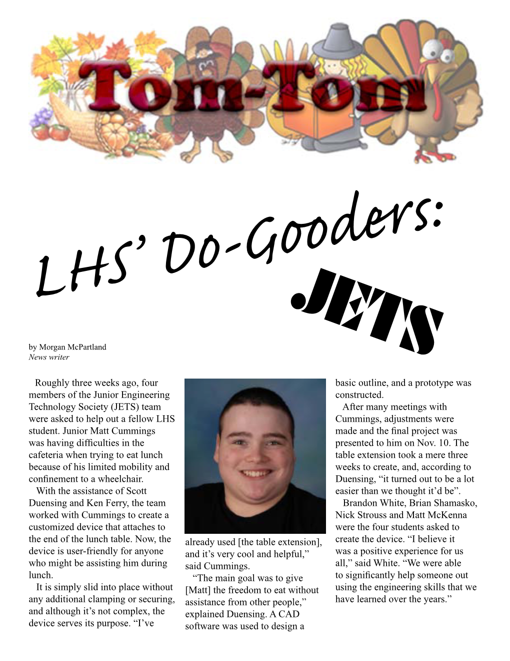 JETS by Morgan Mcpartland News Writer