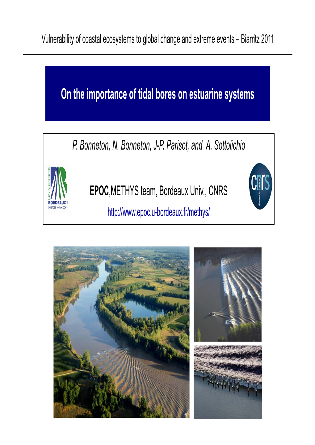 On the Importance of Tidal Bores on Estuarine Systems