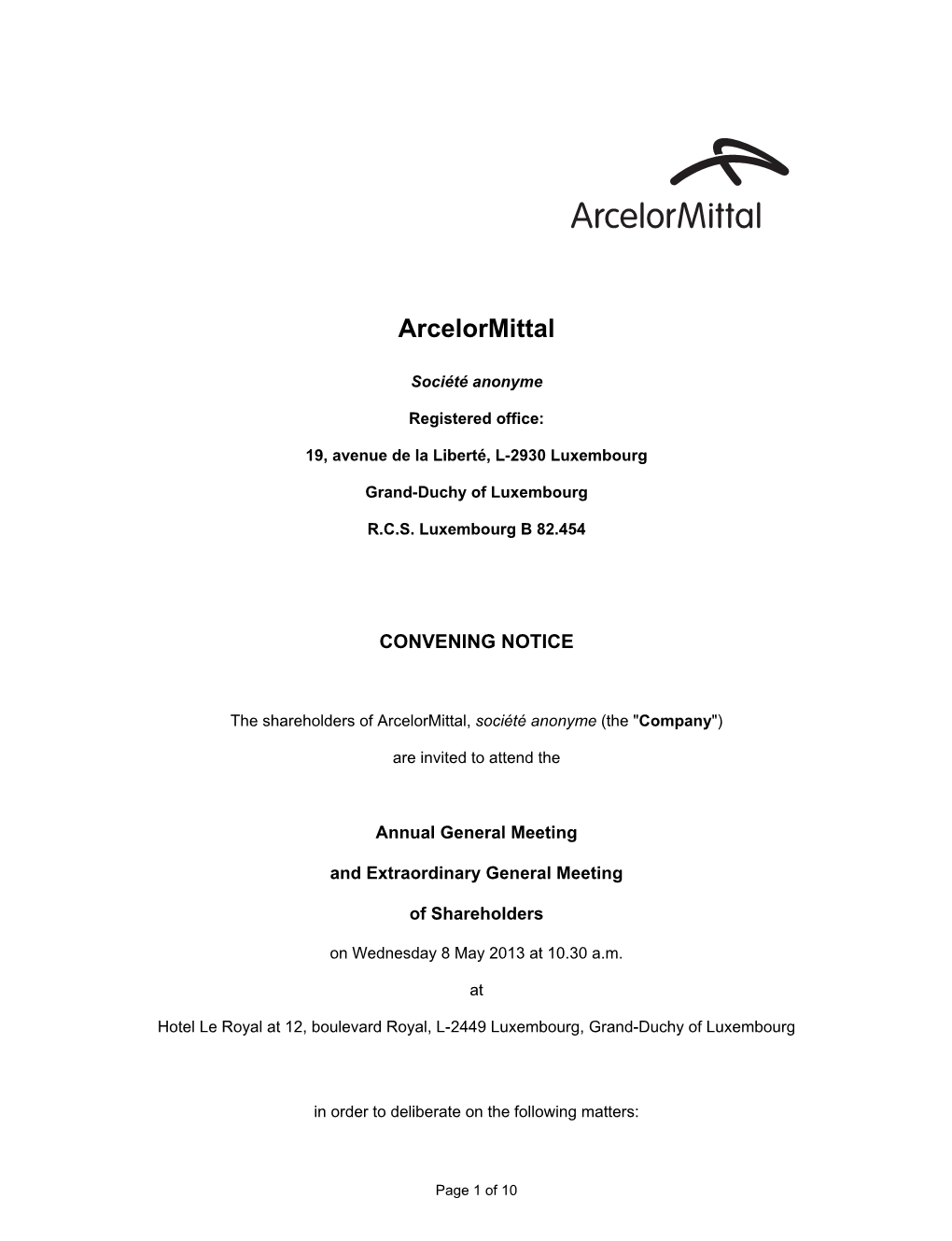 Arcelormittal