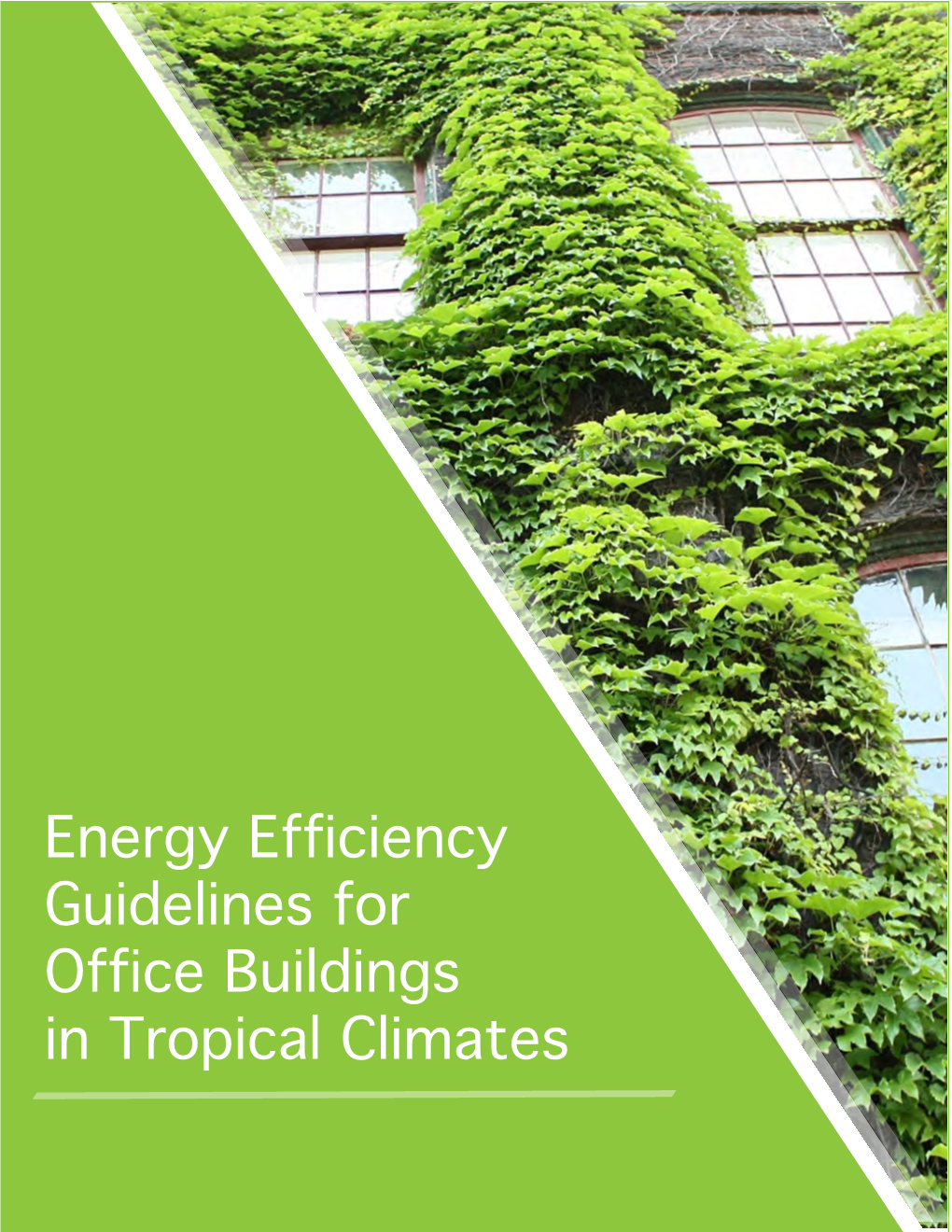 Energy Efficiency Guidelines for Office Buildings in Tropical Climates