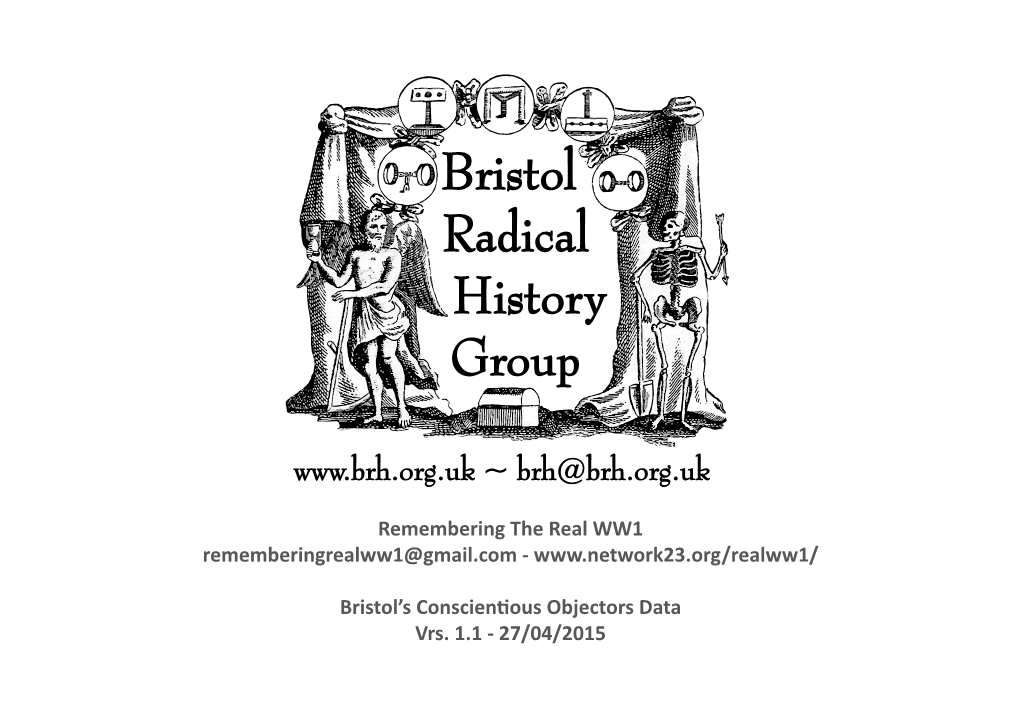 Bristol Radical History Group