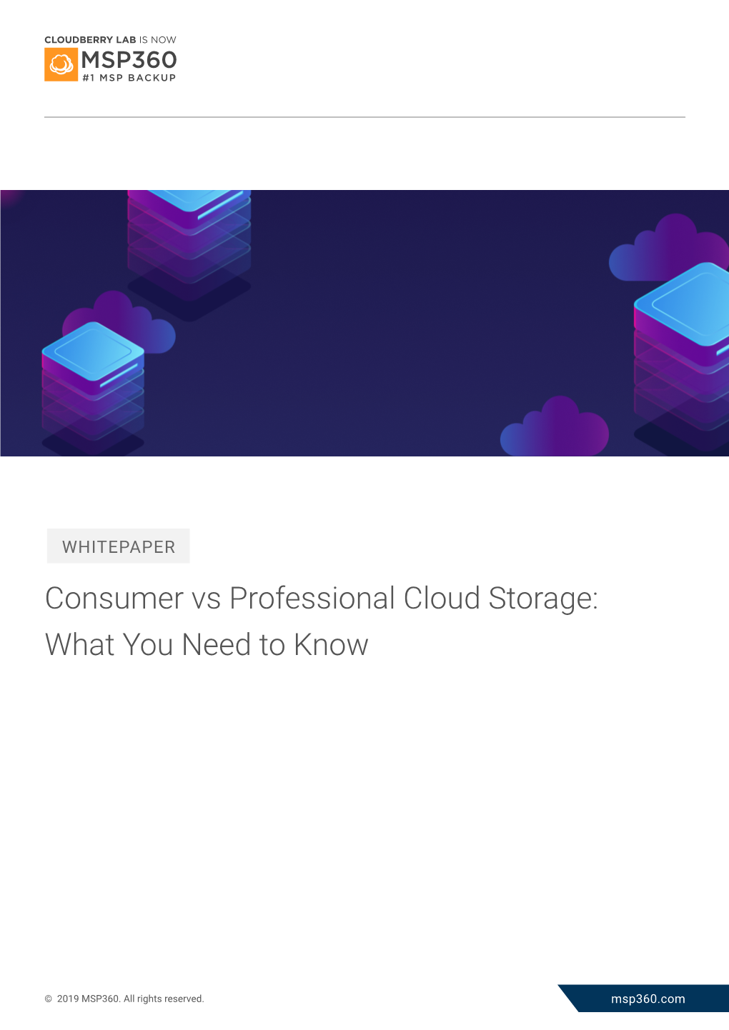 Consumer Vs Professional Cloud Storage: What You Need to Know