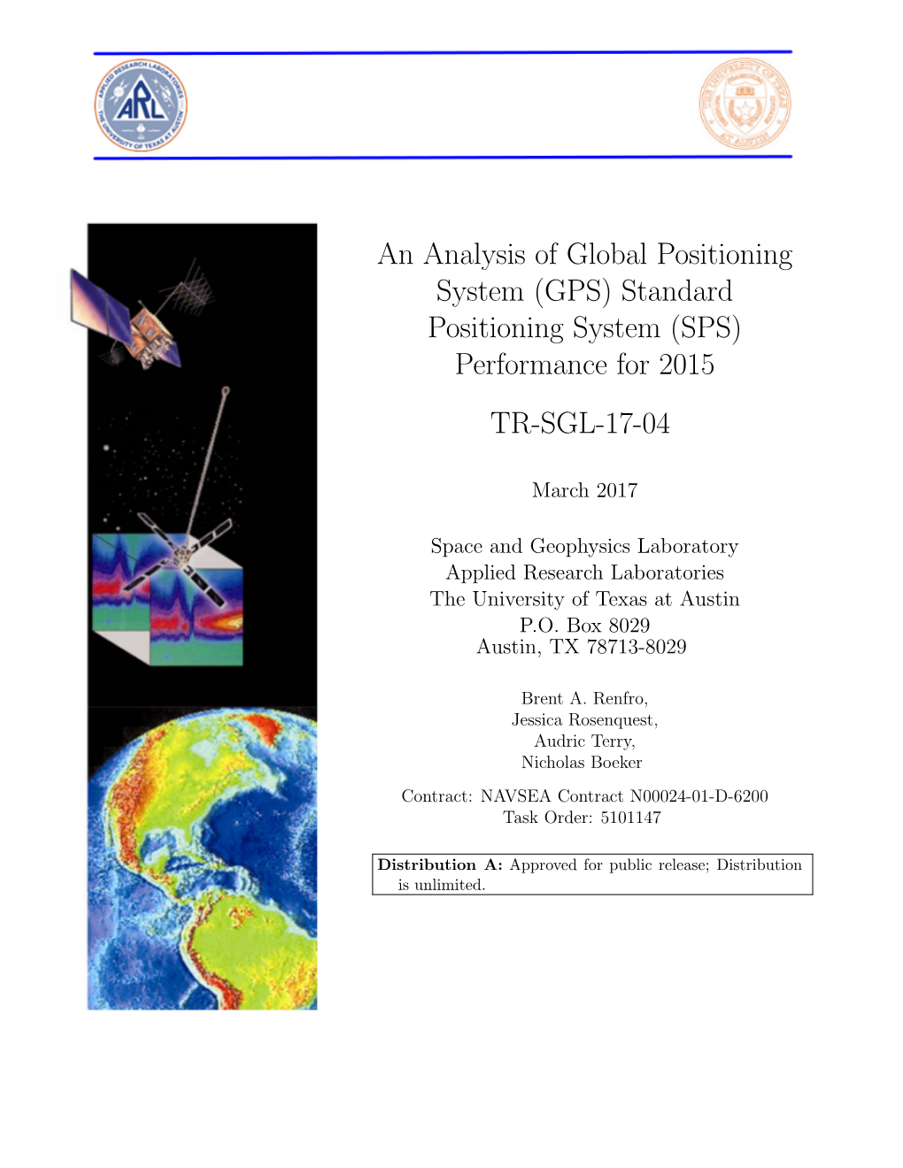 2015 GPS SPS Performance Analysis