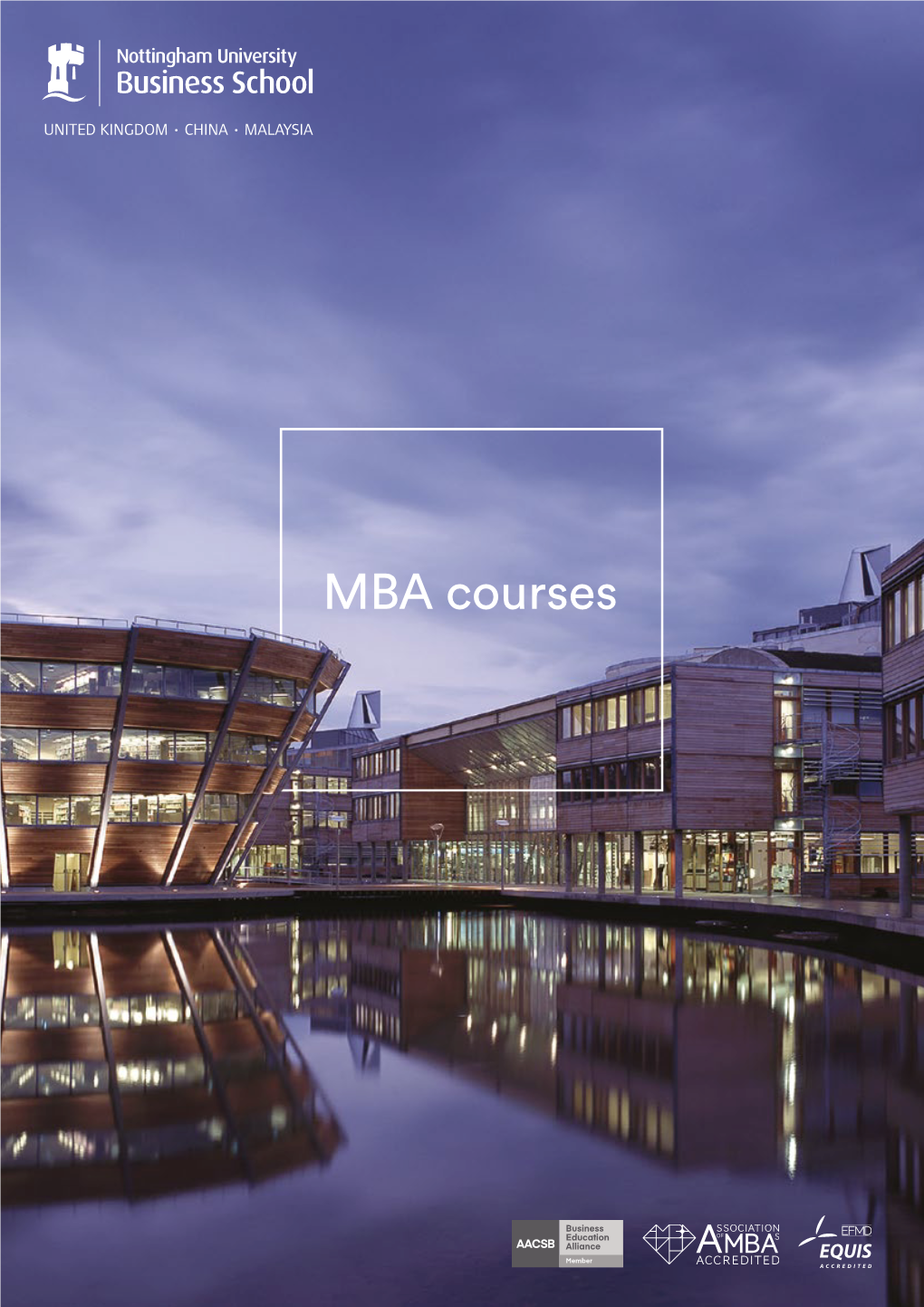 MBA Courses Contents Welcome