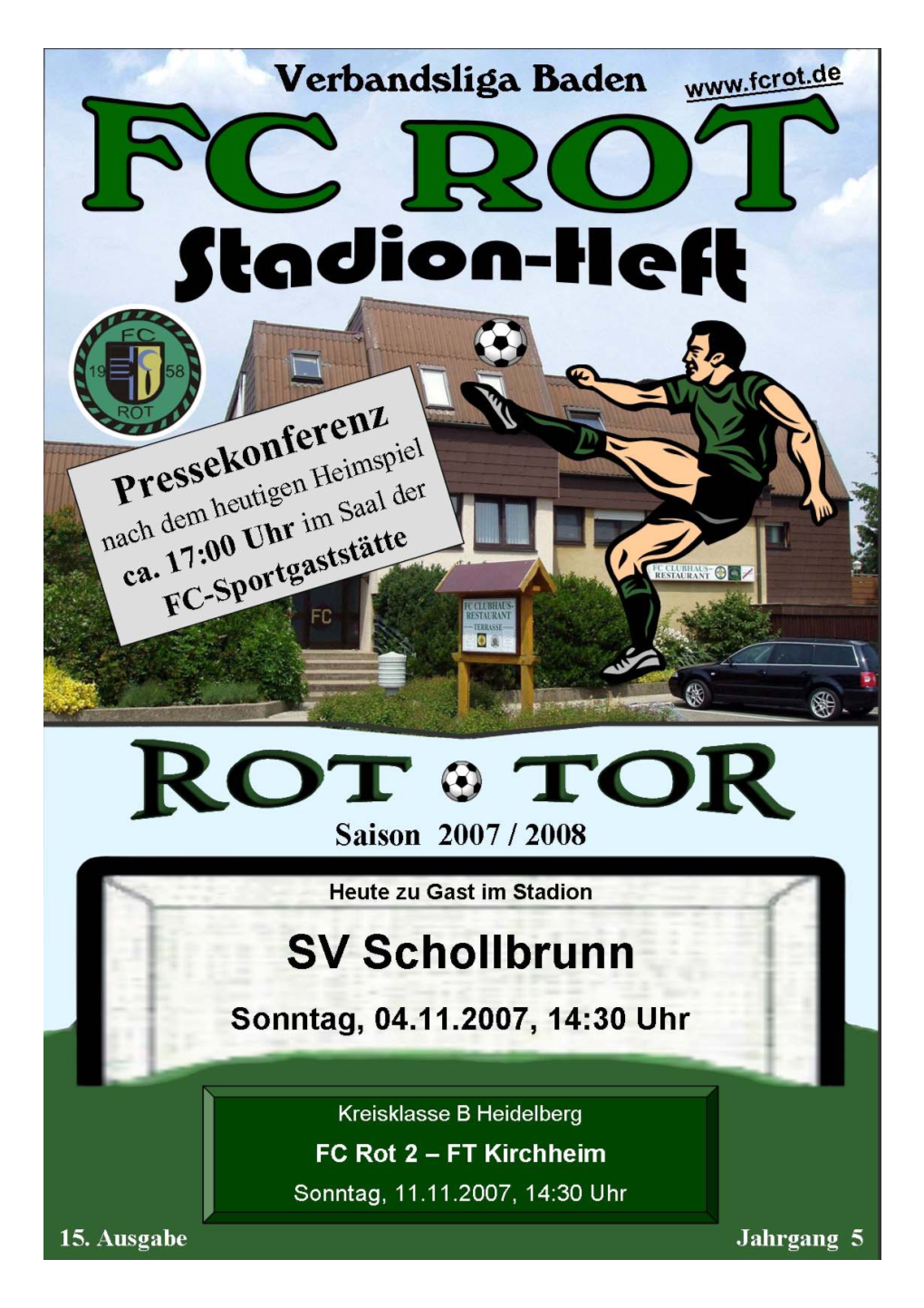 SV Schollbrunn Mit Ihrem Trainer Fatih Bagdatli, Den Betreuern Und Fans Sowie Den Leitenden Schiedsrichtern Des Heutigen Verbandsligaspiels