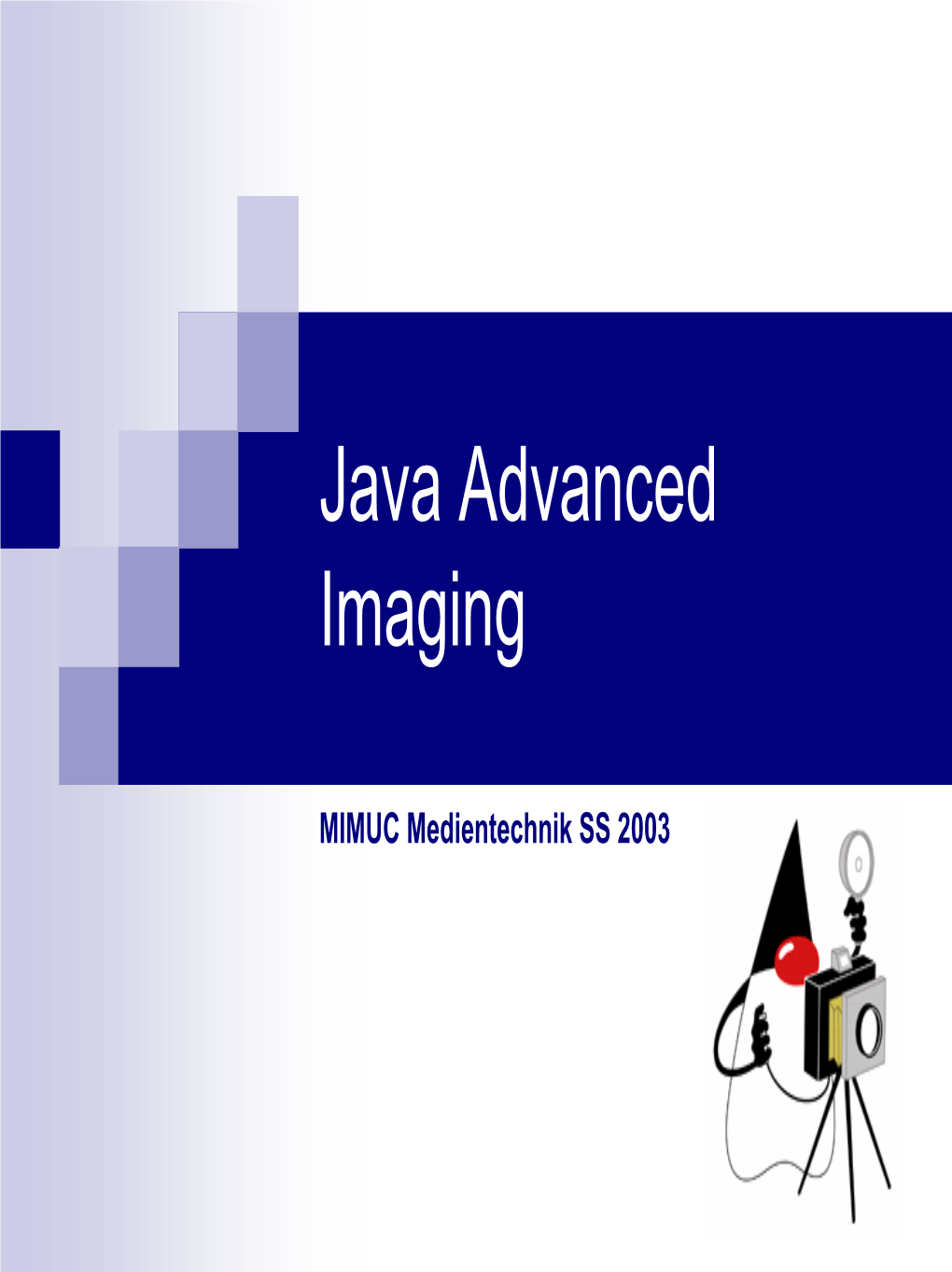 Java Advanced Imaging