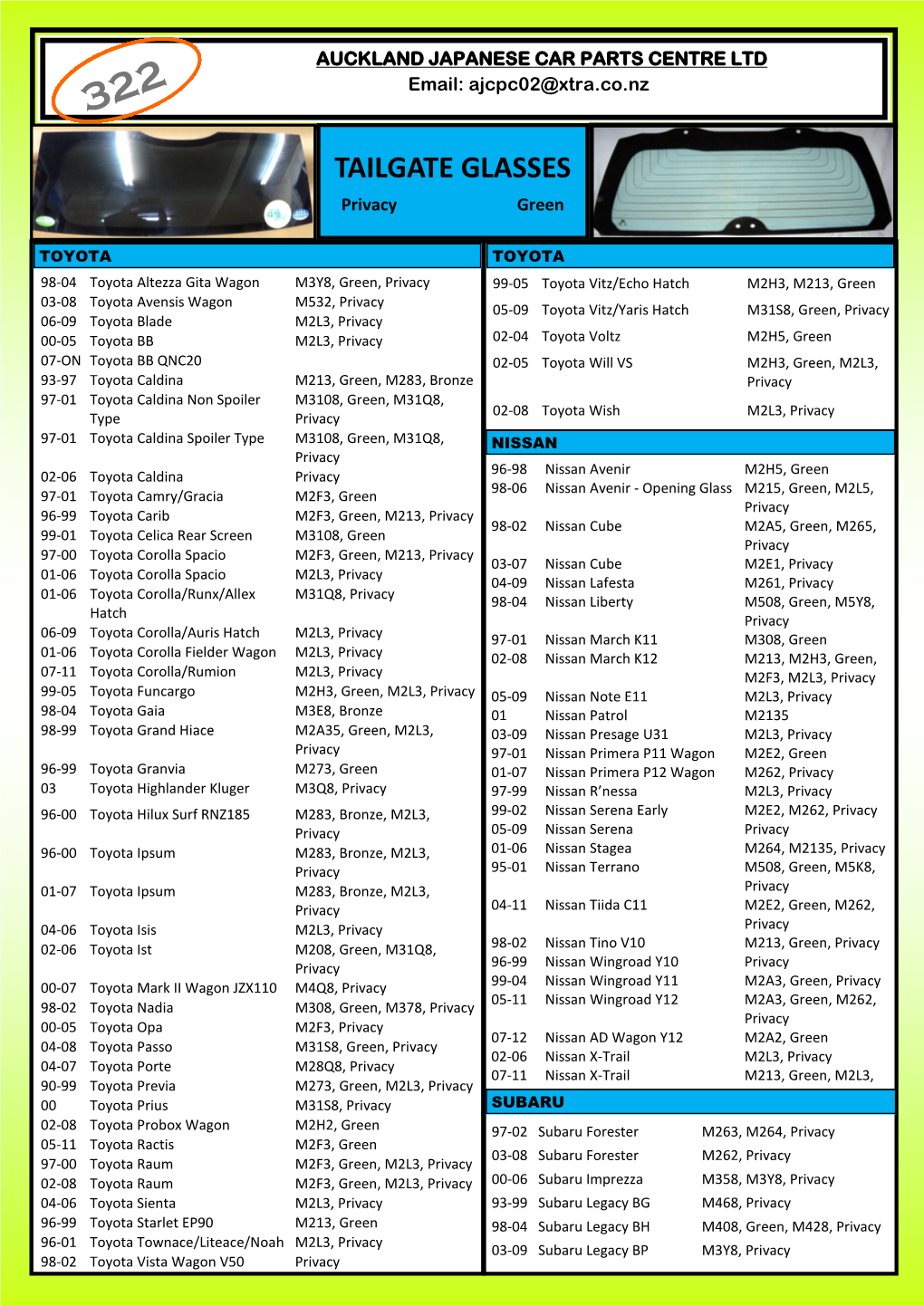 TAILGATE GLASS.Pdf