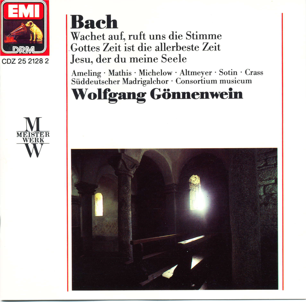 Wolfgang Gönnenwein JI- MEISTER -Wwerk WOLFGANG AMADEUS MOZART JOHANN STRAUSS, SOHN Messe Nr