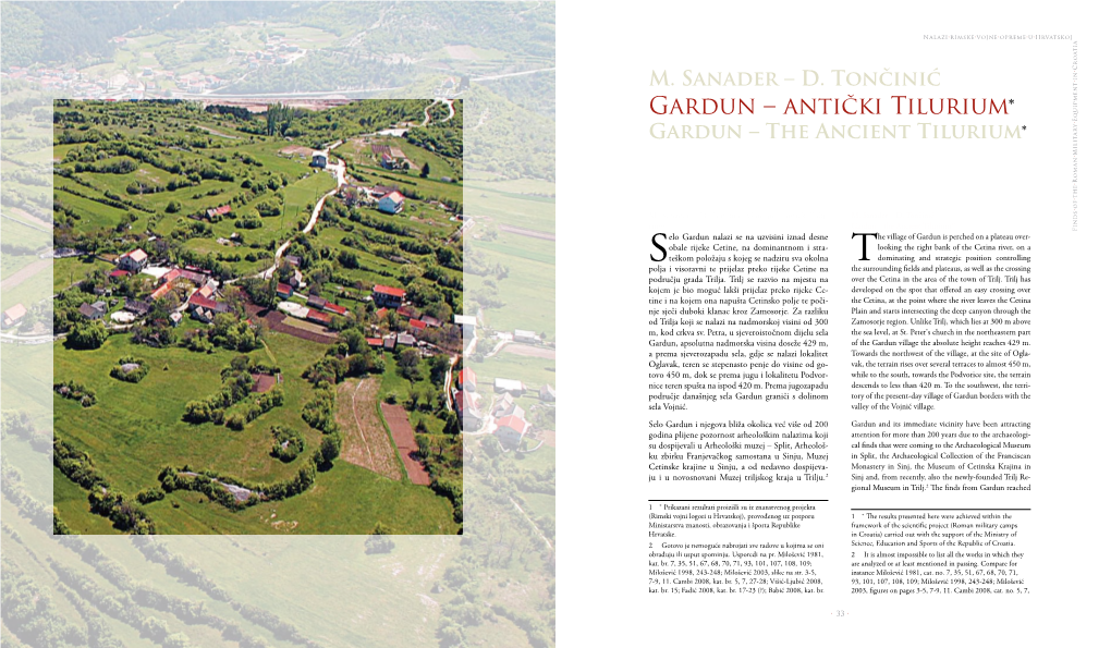 Gardun – Antički Tilurium*