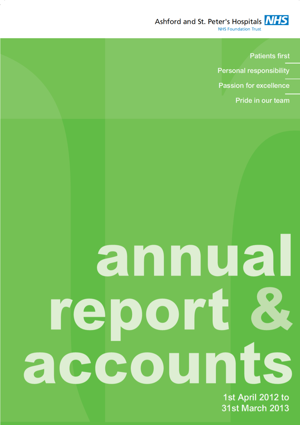 Annual Report and Accounts 2012/13