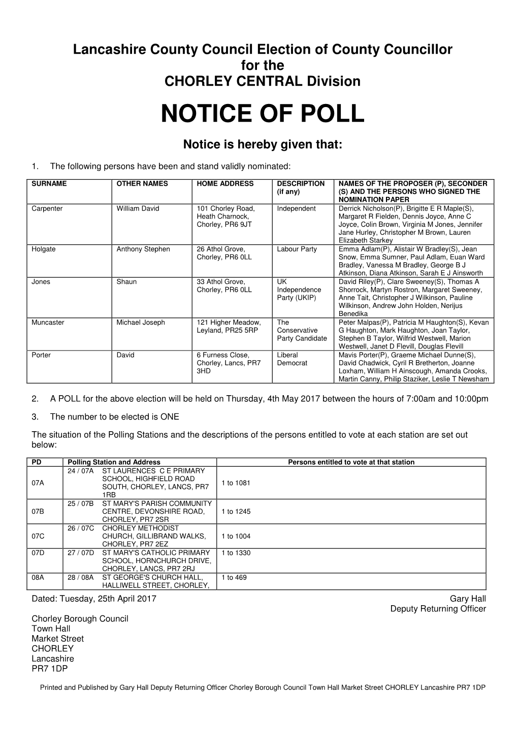 Chorley-Notice-Of-Poll.Pdf