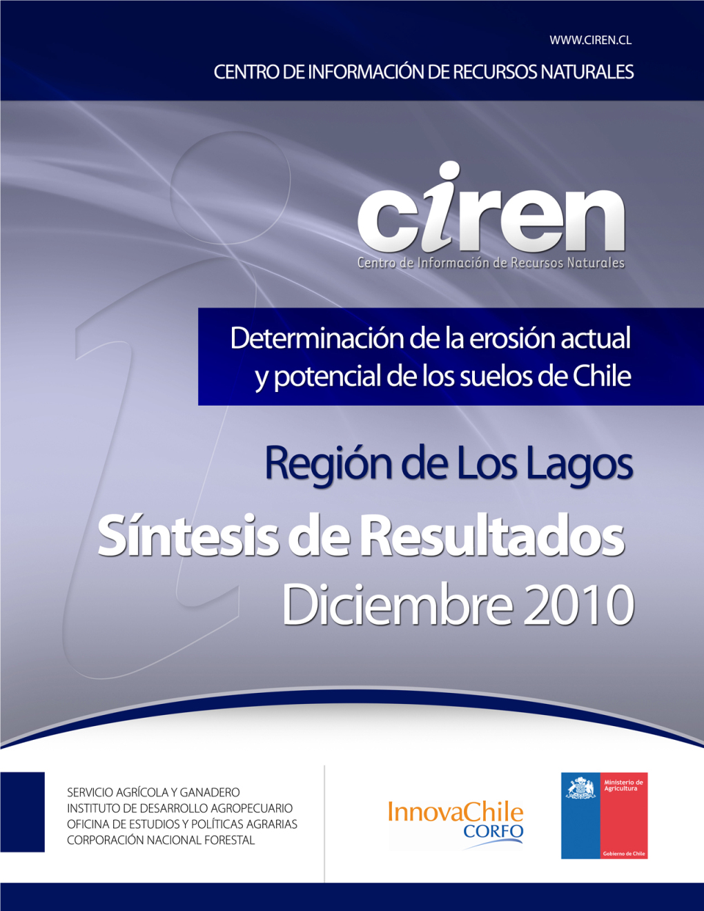 Determinación De La Erosión Actual Y Potencial De Los Suelos De Chile