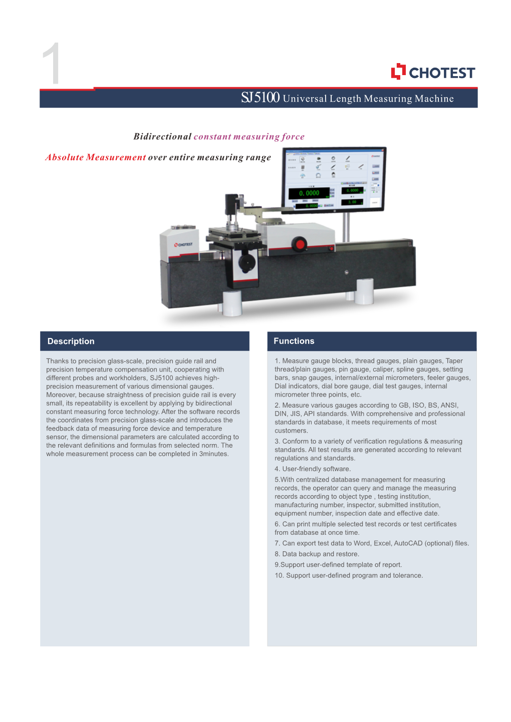 Universal Length Measuring Machine SJ5100.Cdr