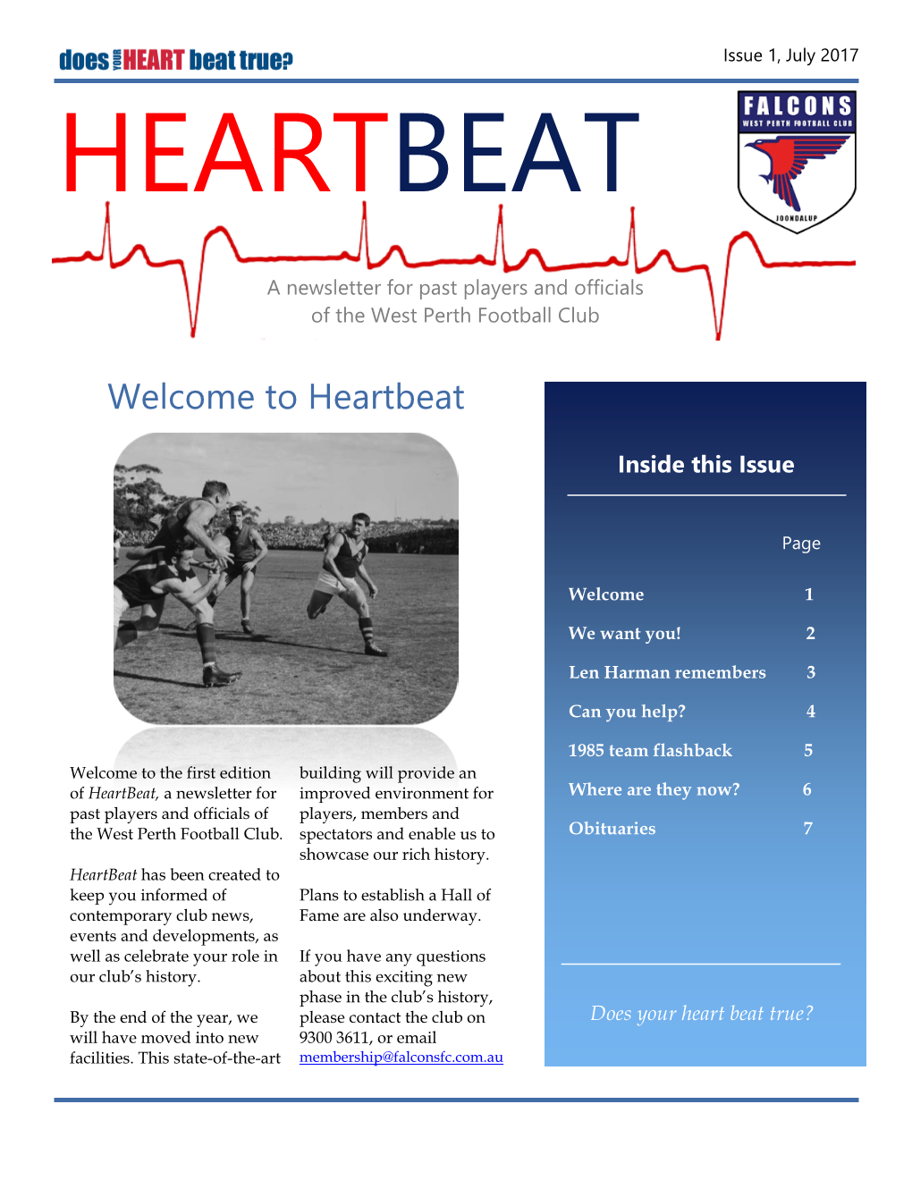 Welcome to Heartbeat